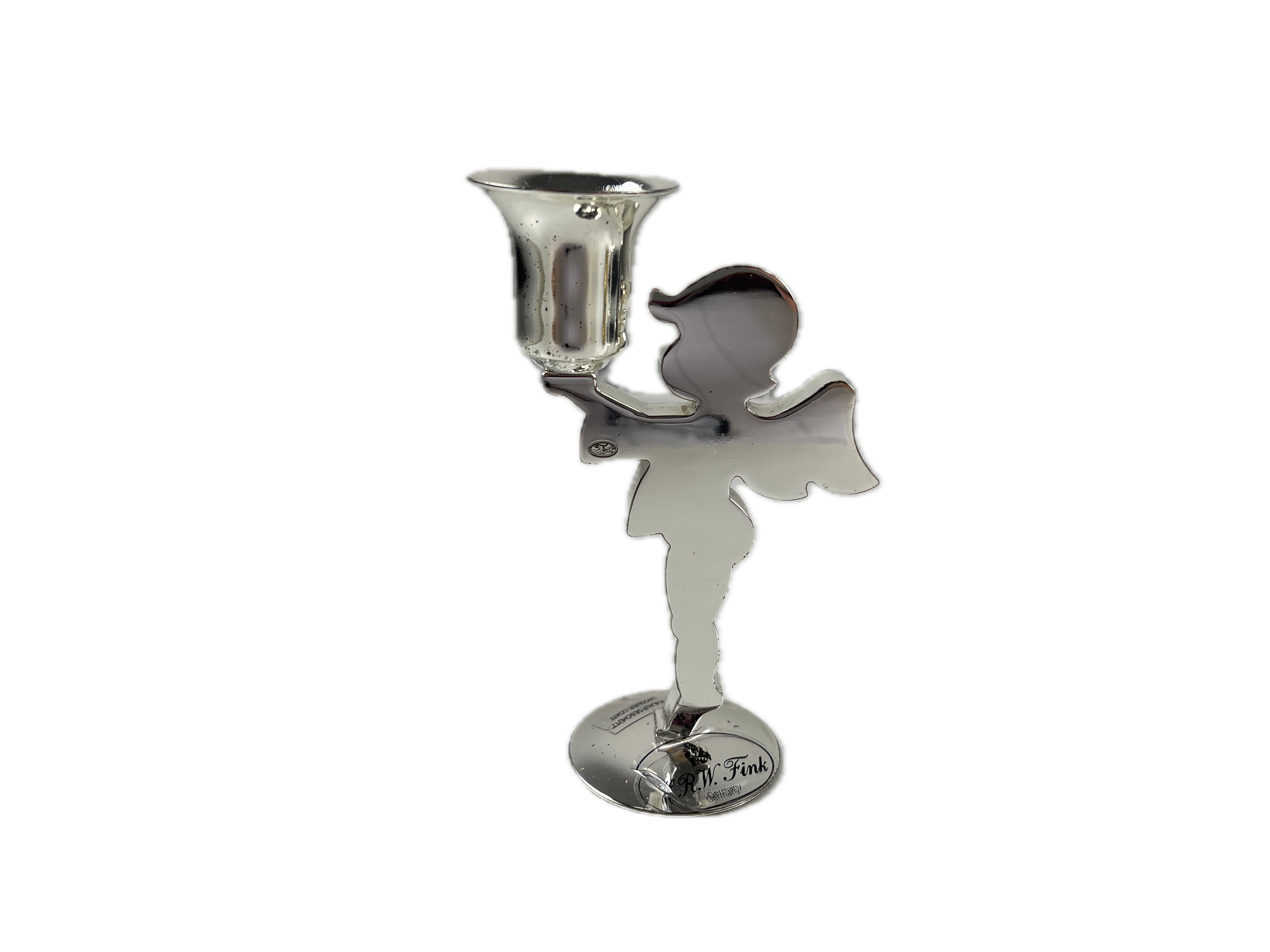 Metall Kerzenständer 12,5 cm. Zustand  siehe Fotos  