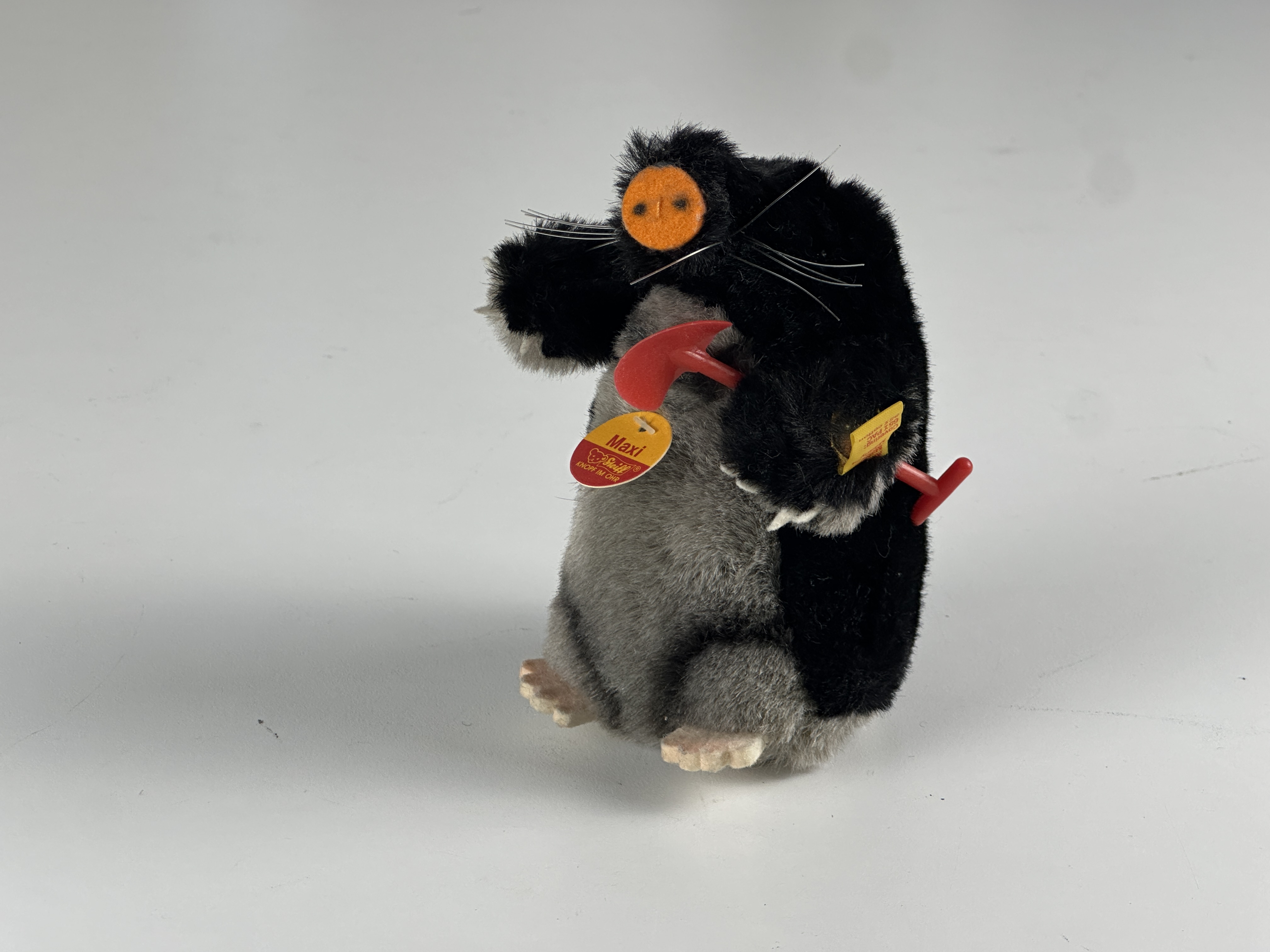 Steiff Tier 2180/12 Maxi Maulwurf 12 cm. Top Zustand