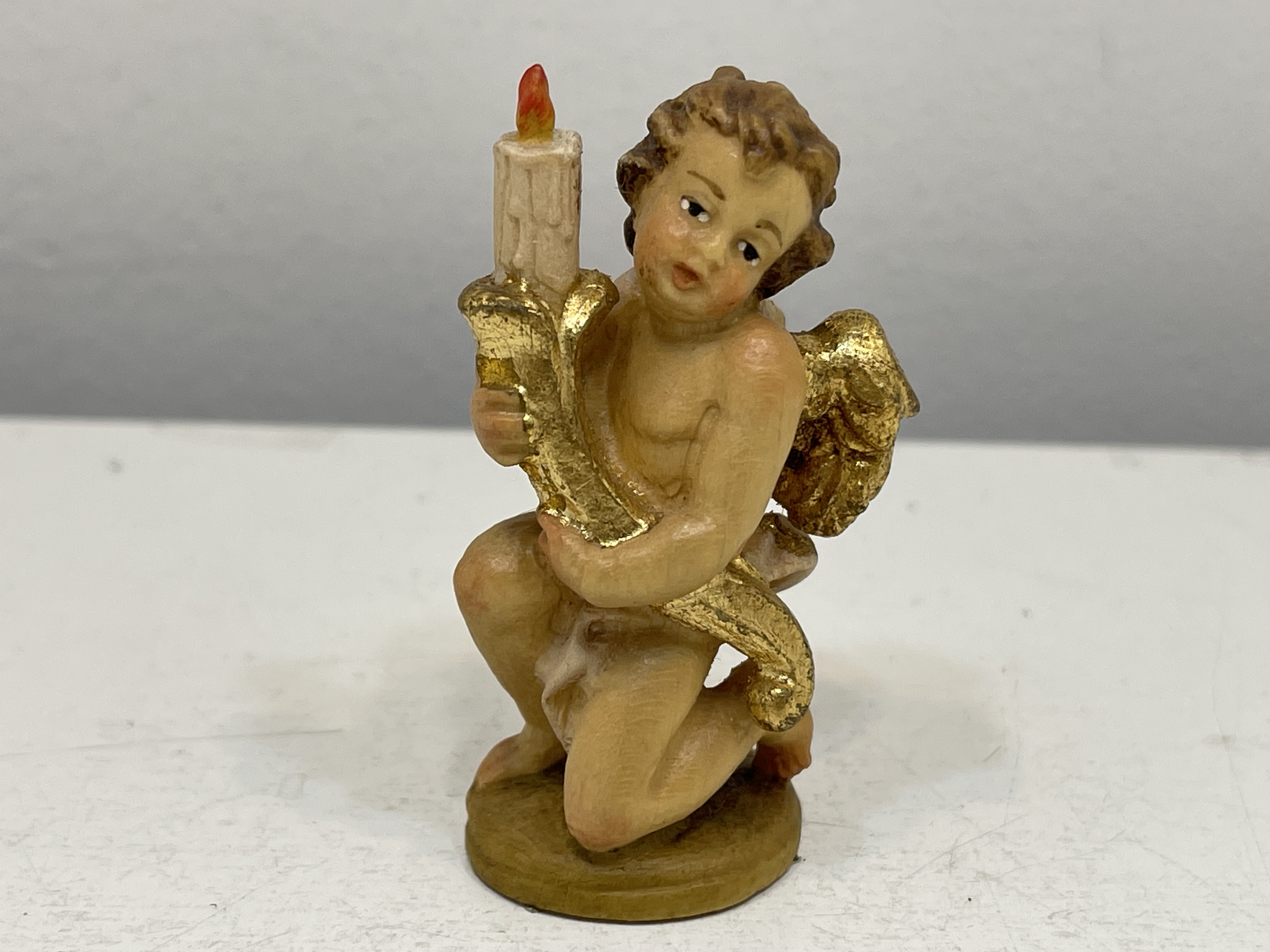 Sammler Holzfigur 6,5 cm Zustand  siehe Fotos