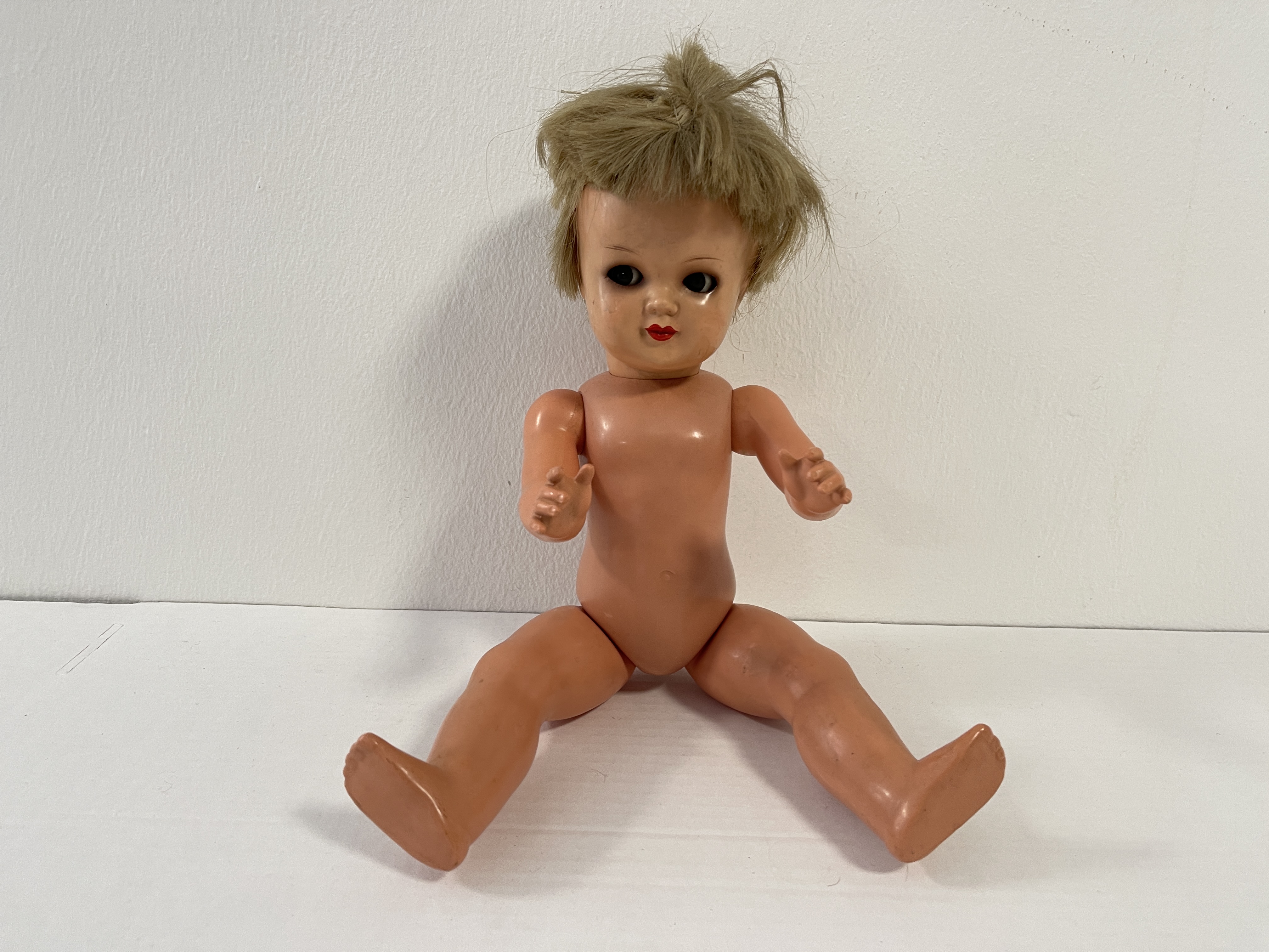 Alte Sammler Puppe Zelluloid 37 cm Zustand Siehe Fotos.  