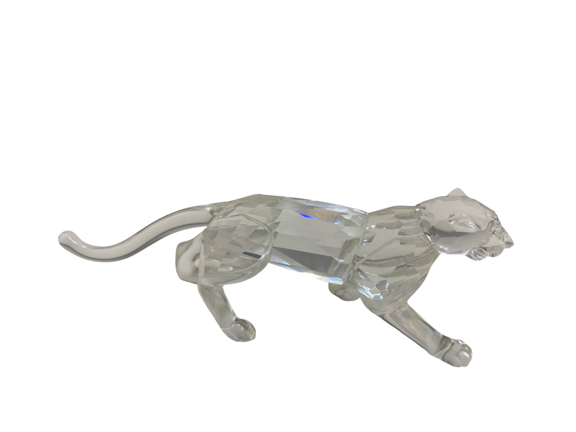Swarovski Figur 217093 Leopard 14,5 cm. Top Zustand