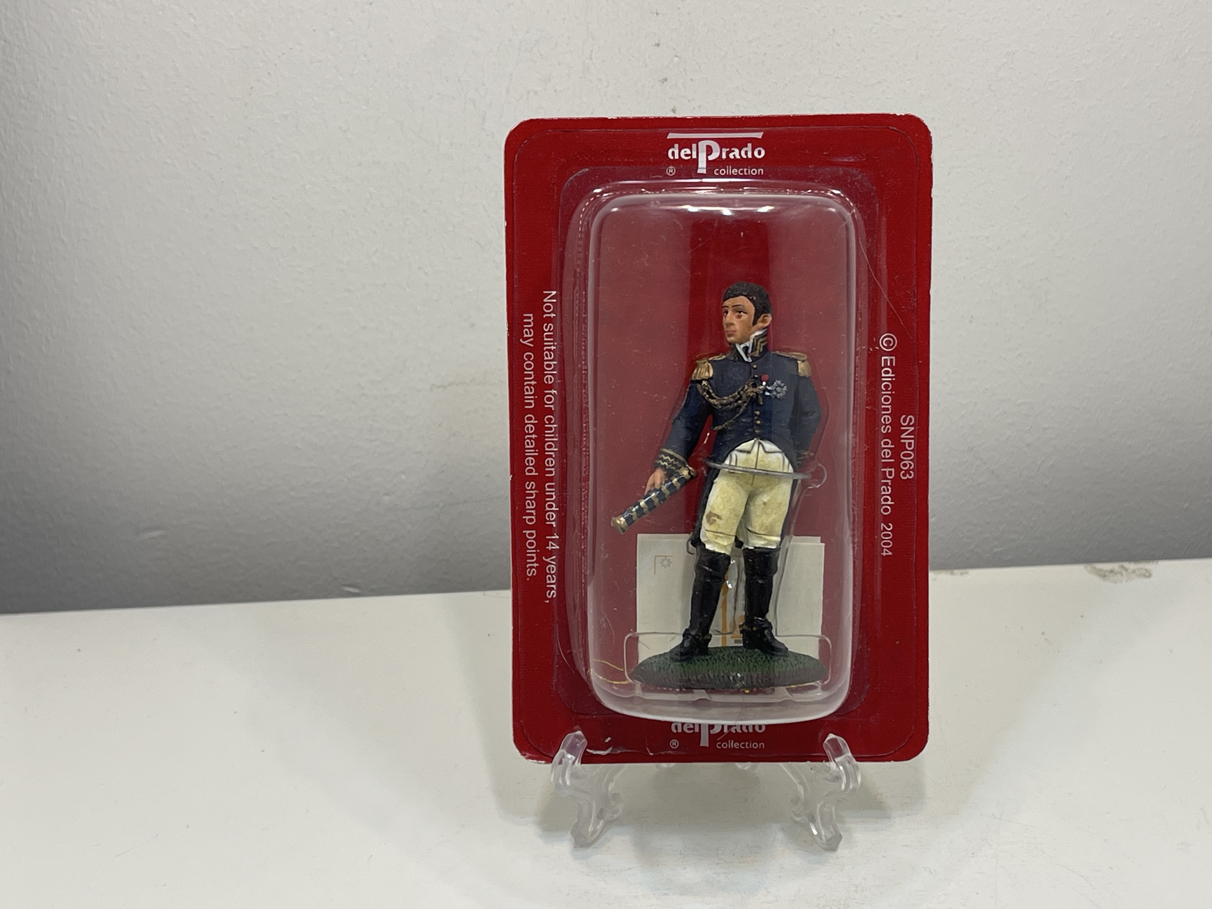 del Prado Zinnfigur Soldat ca. 8 cm . OVP Ungeöffnet