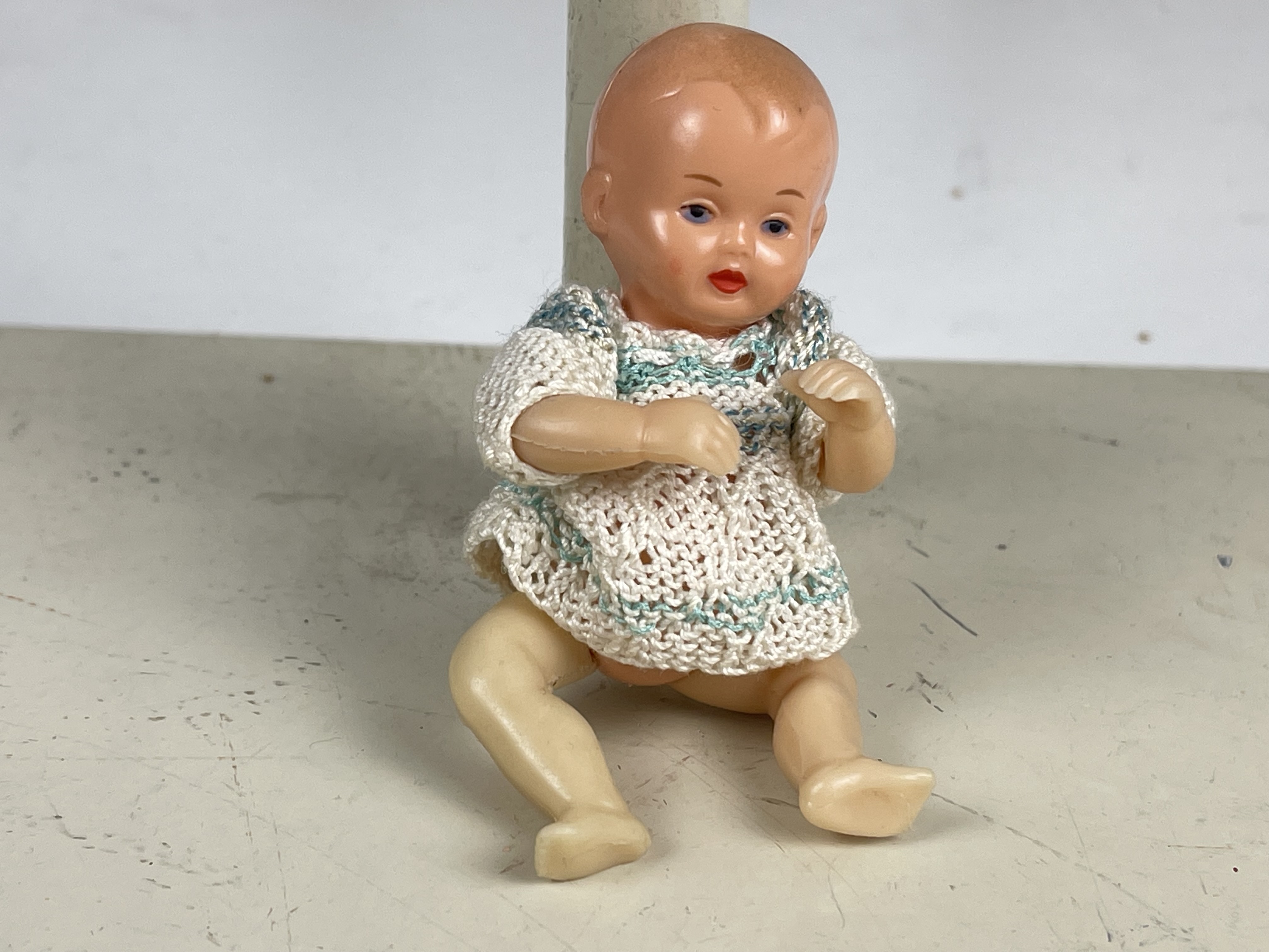 Schildkrötpuppe Tortulon Puppe 10 cm Zustand siehe Fotos 