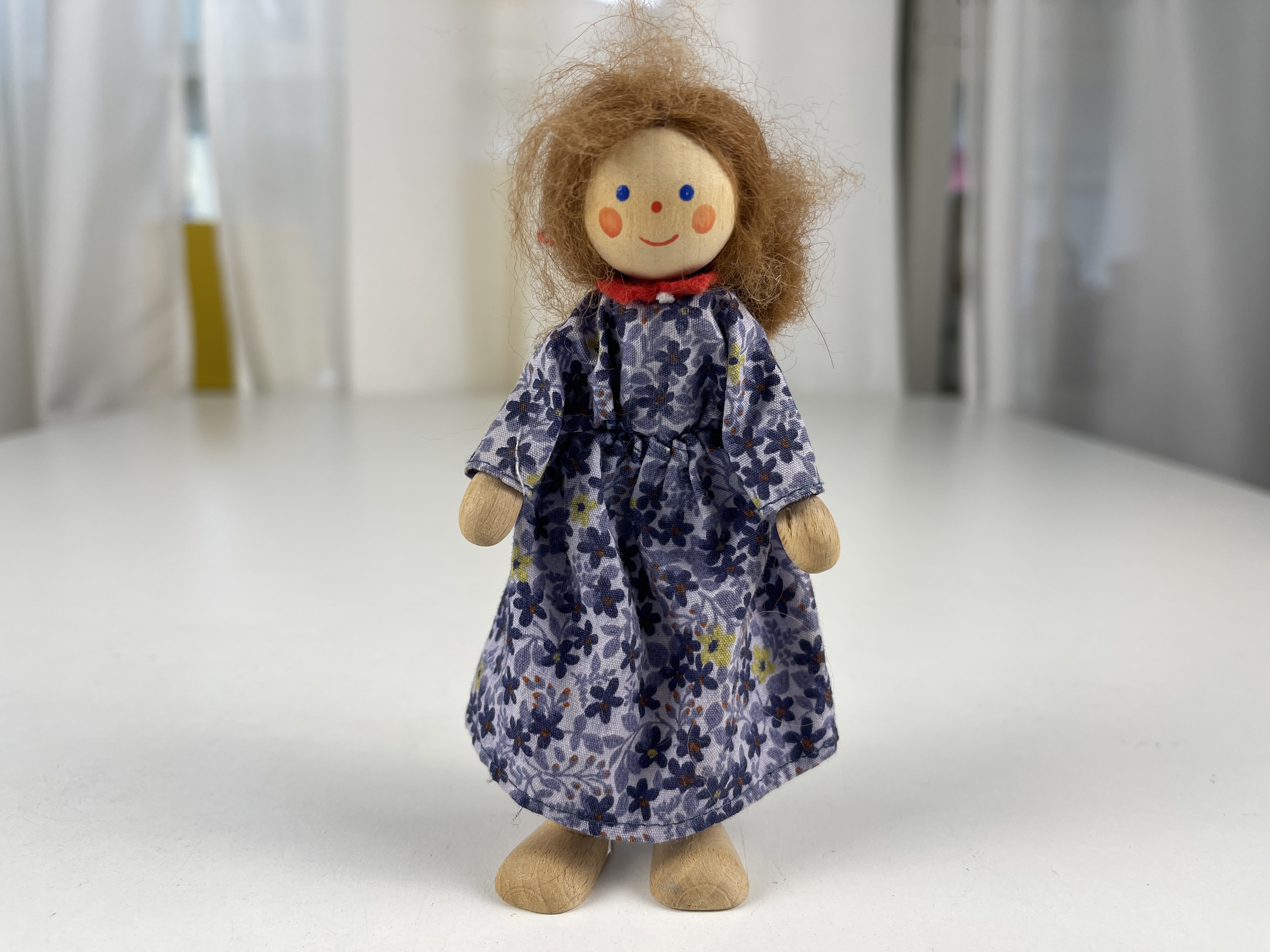 Käthe Kruse Holz Puppe / Figur 13 cm. Top Zustand  