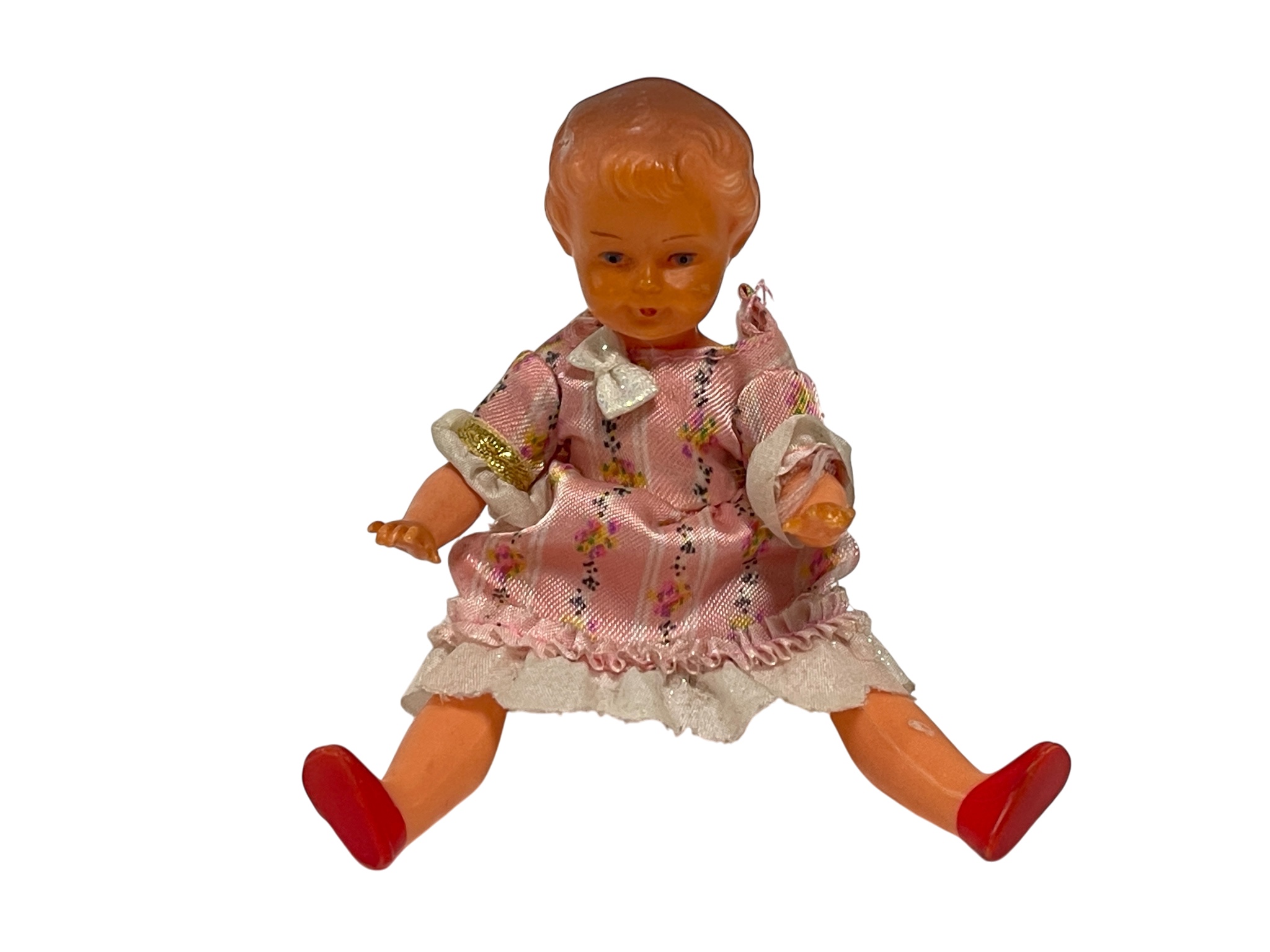 Künstlerpuppe Sammlerpuppe Vinyl Puppe 11,5 cm  Zustand siehe Fotos  