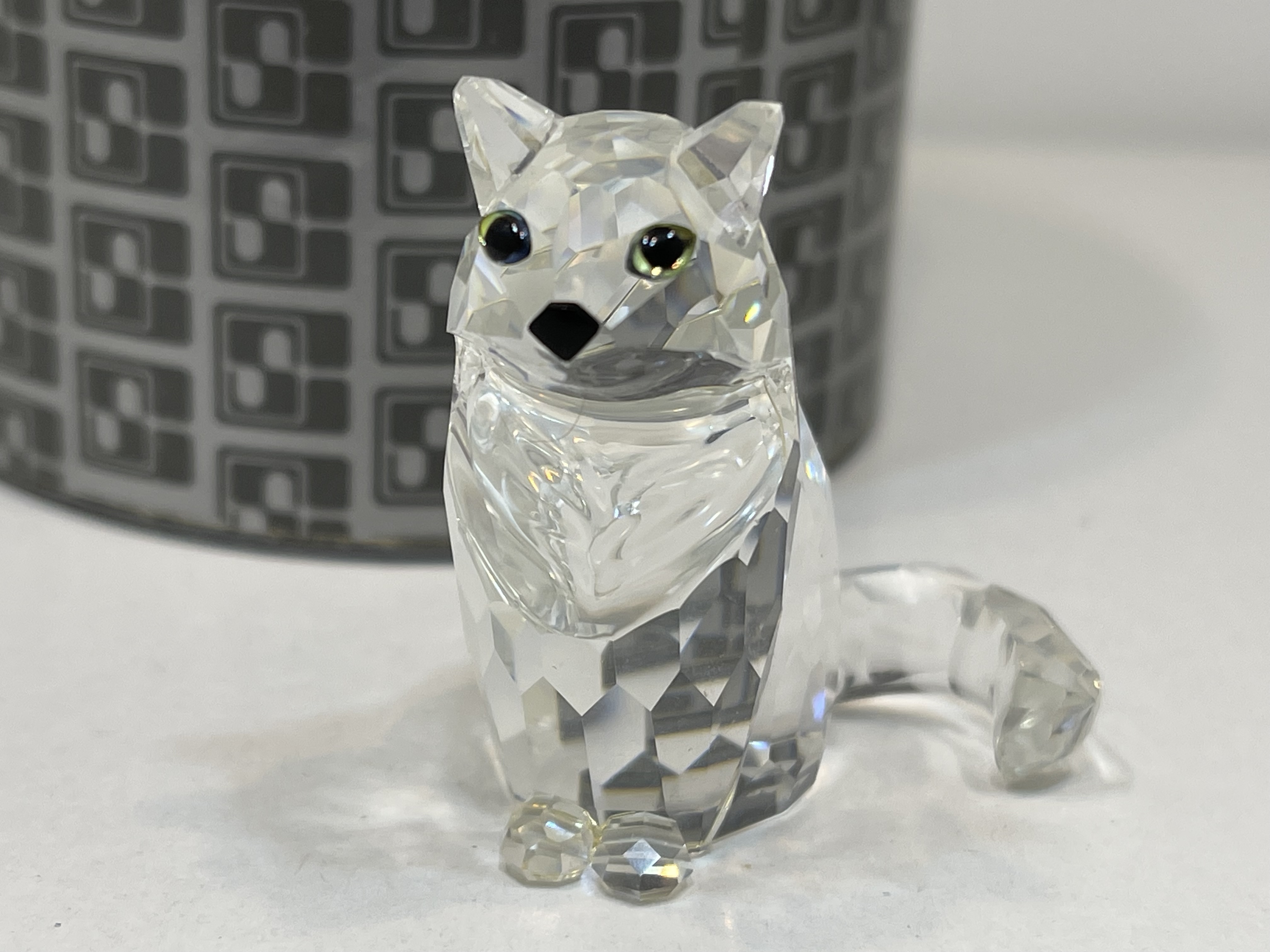 Swarovski Figur 160799 Katze 4,7 cm. Ovp & Zertifikat - Top Zustand