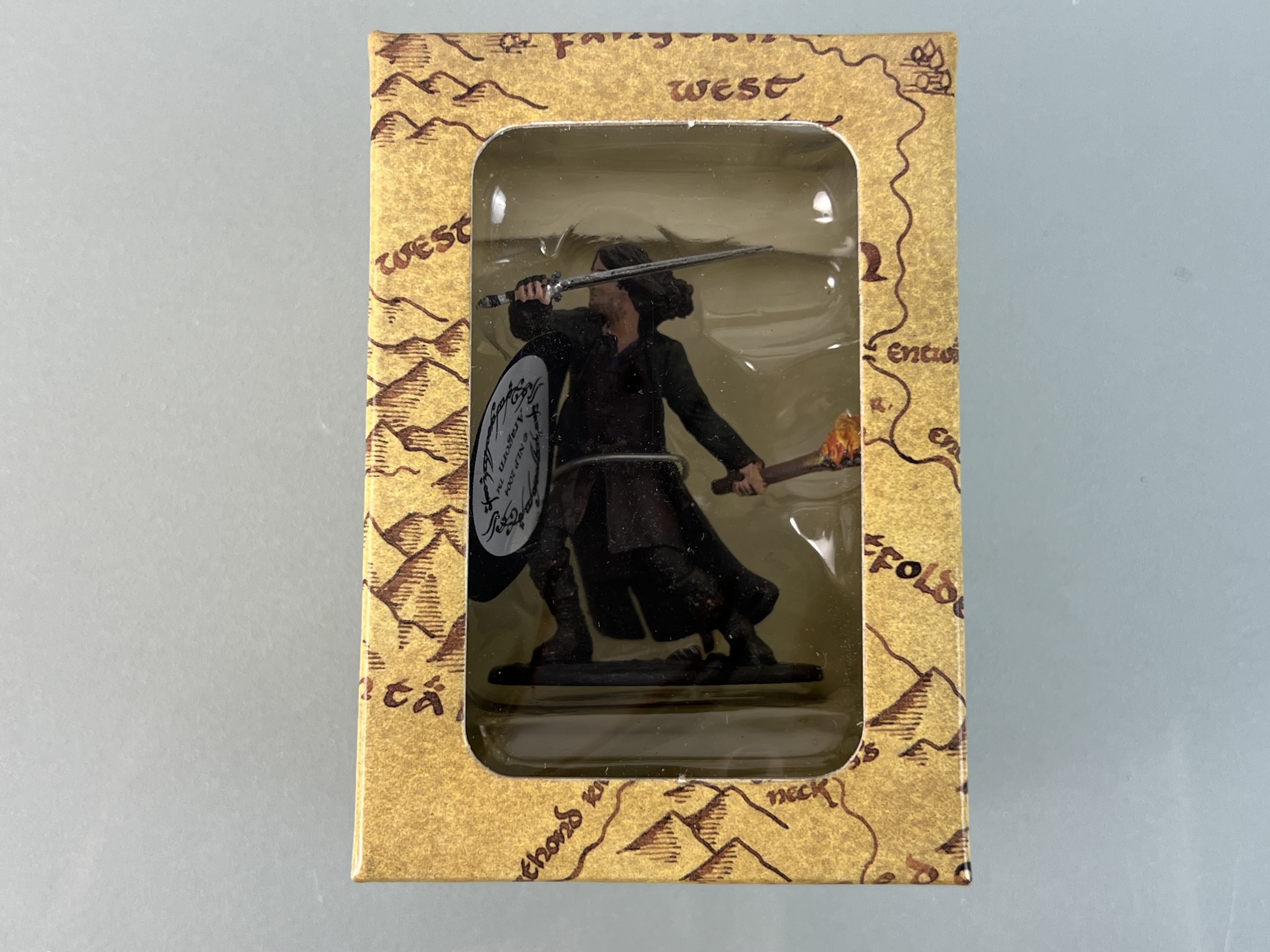 Sammelfigur "Der Herr der Ringe" Aragorn an der Wetterspitze 5,8 cm