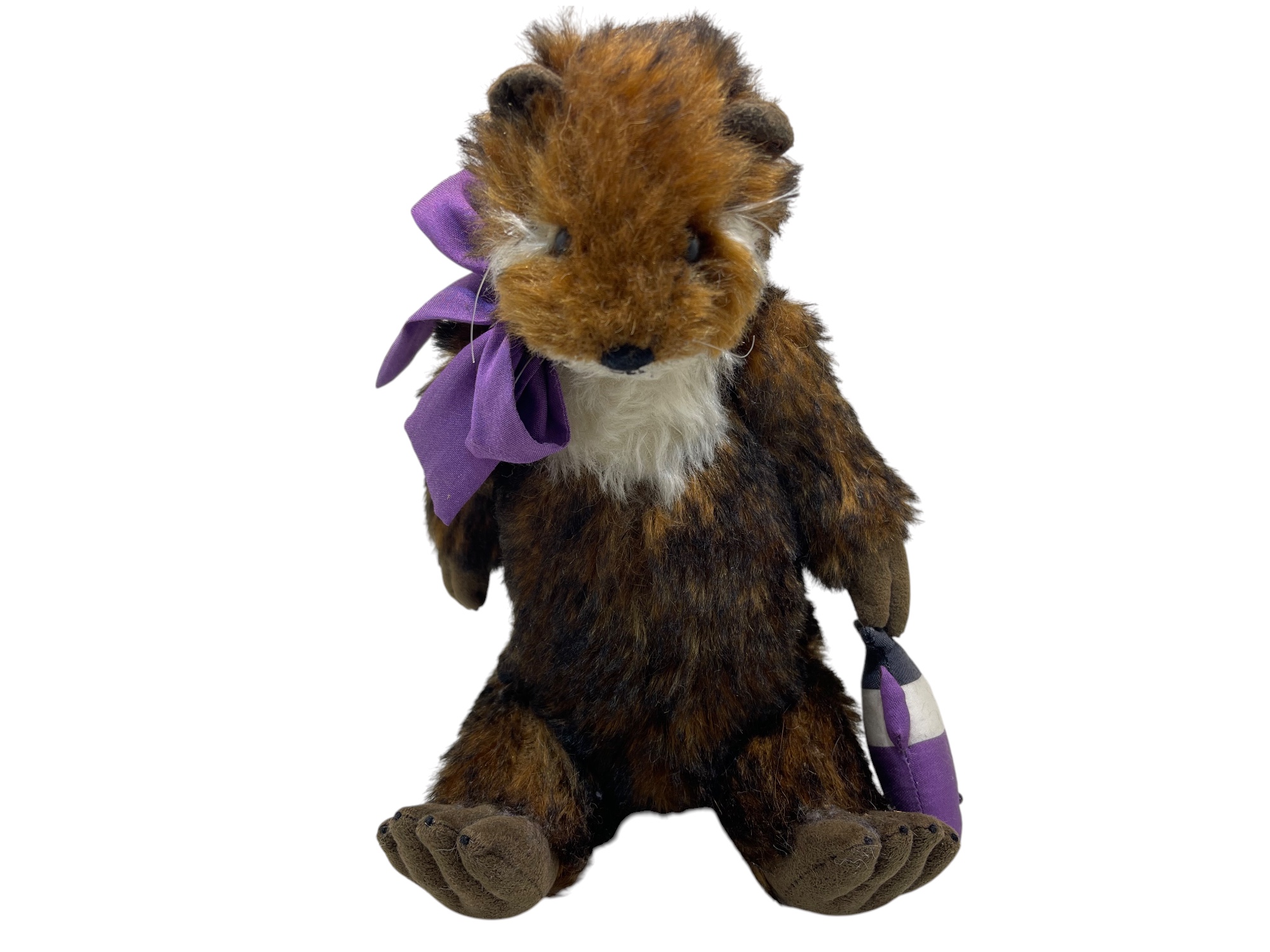 Gaby Schlotz Künstler Stofftier Otter 20 cm. - Top Zustand.    