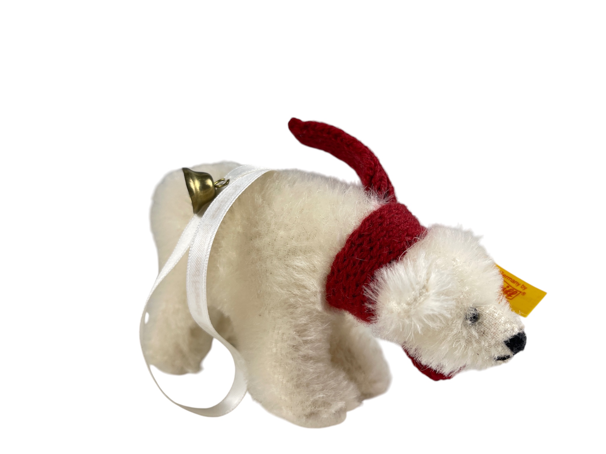 Steiff Tier 673115 Eisbär Ornament 12 cm. Top Zustand  