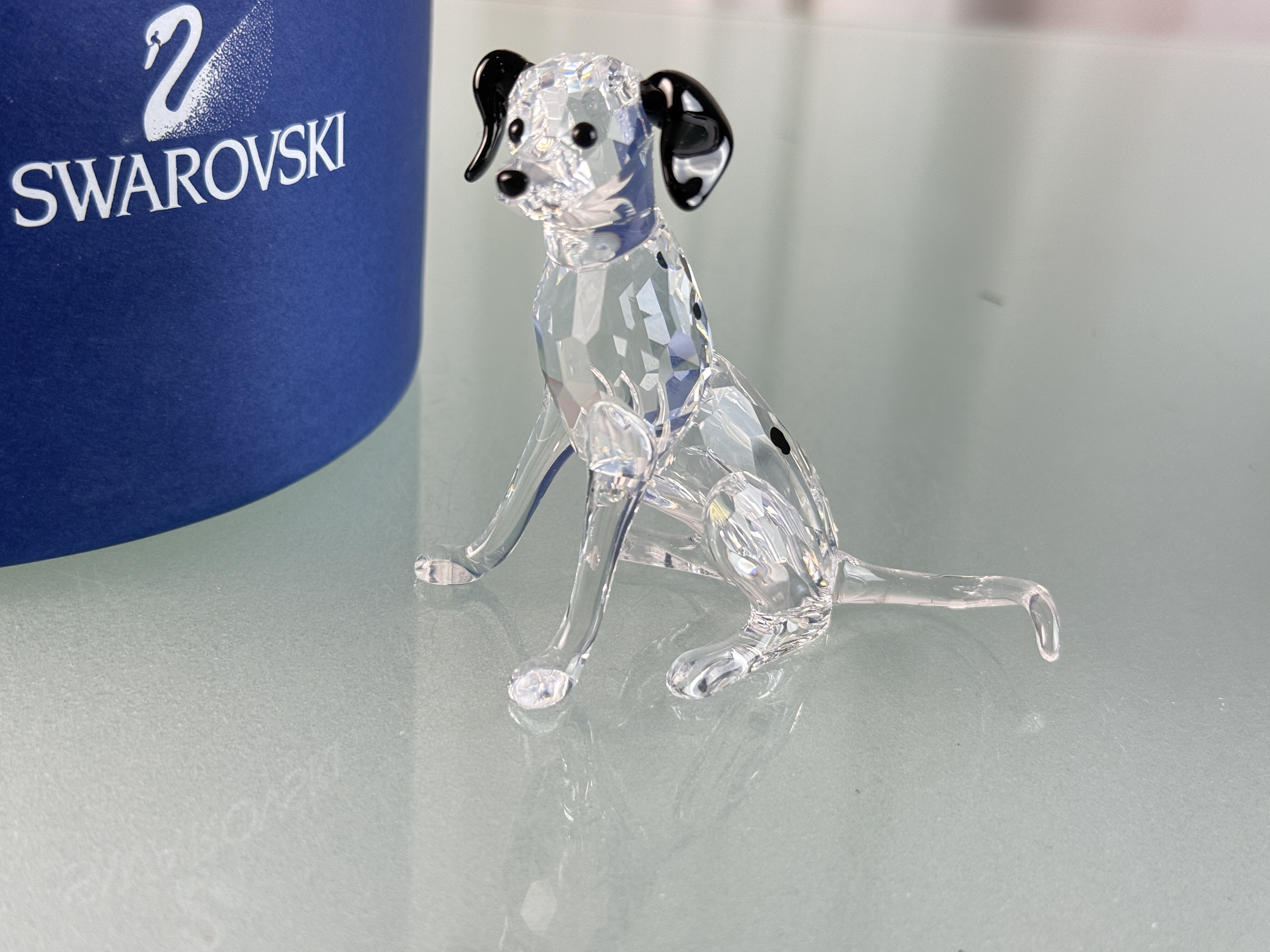 Swarovski Figur 628948 Dalmatiner Mutter 7,5 cm. Ovp & Zertifikat.
