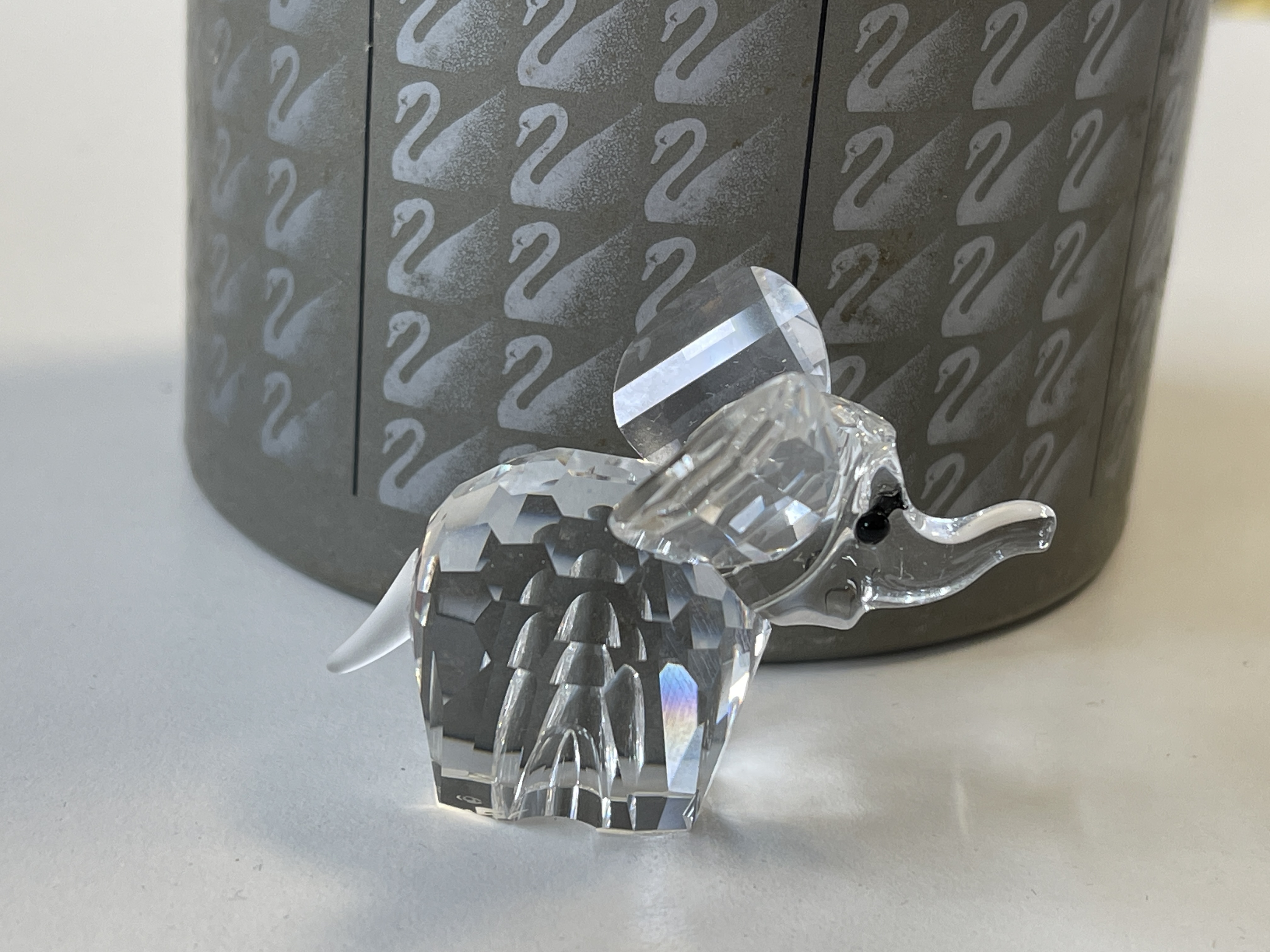 Swarovski Figur 151489 Elefant 5 cm. Ovp - Zertifikat - Top Zustand    