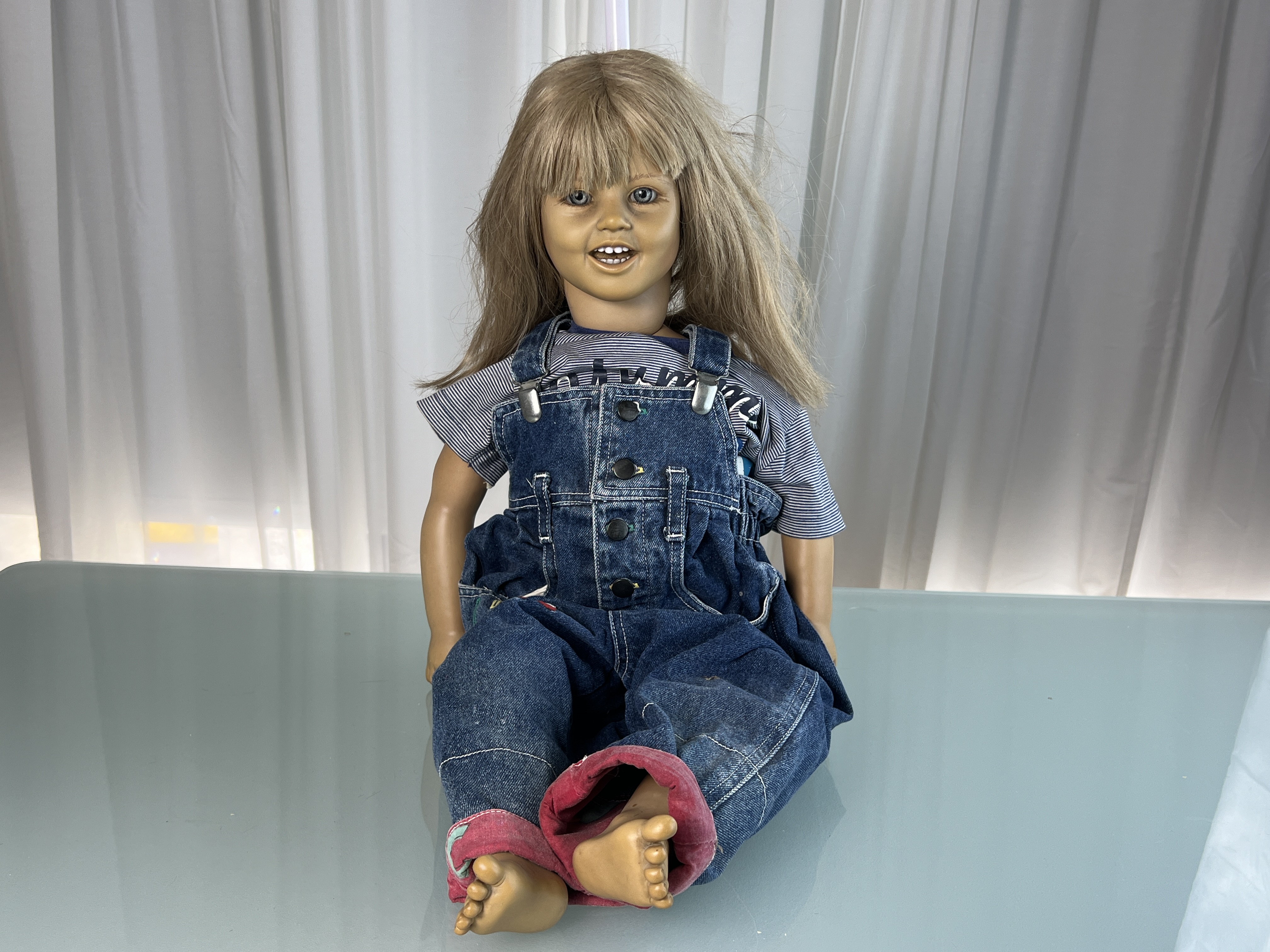 Annette Himstedt Puppe Lisa 65 cm. Top Zustand 