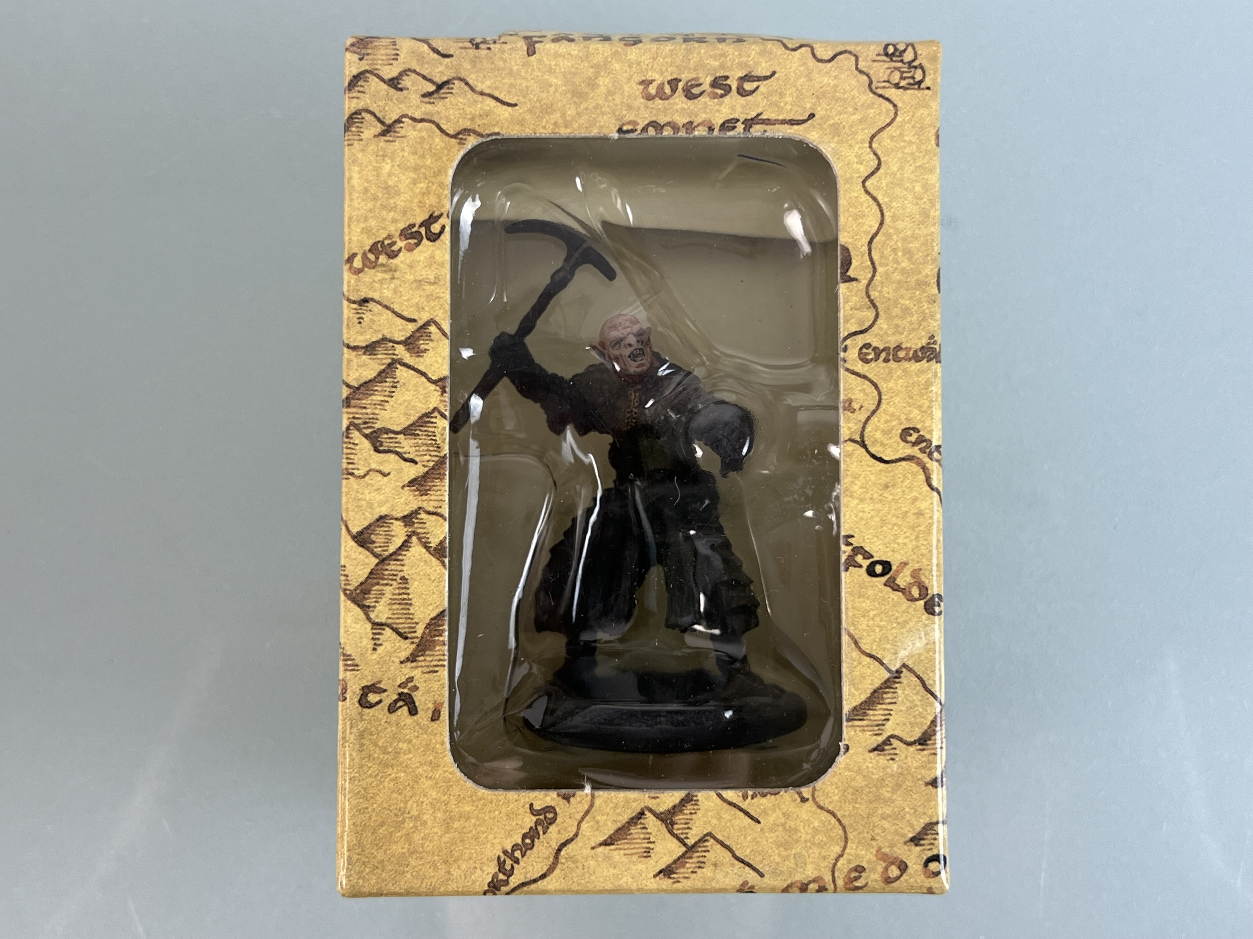 Sammelfigur "Der Herr der Ringe" Ork-Krieger auf der Dagorlad-Ebene 6,6 cm / 5,3 cm