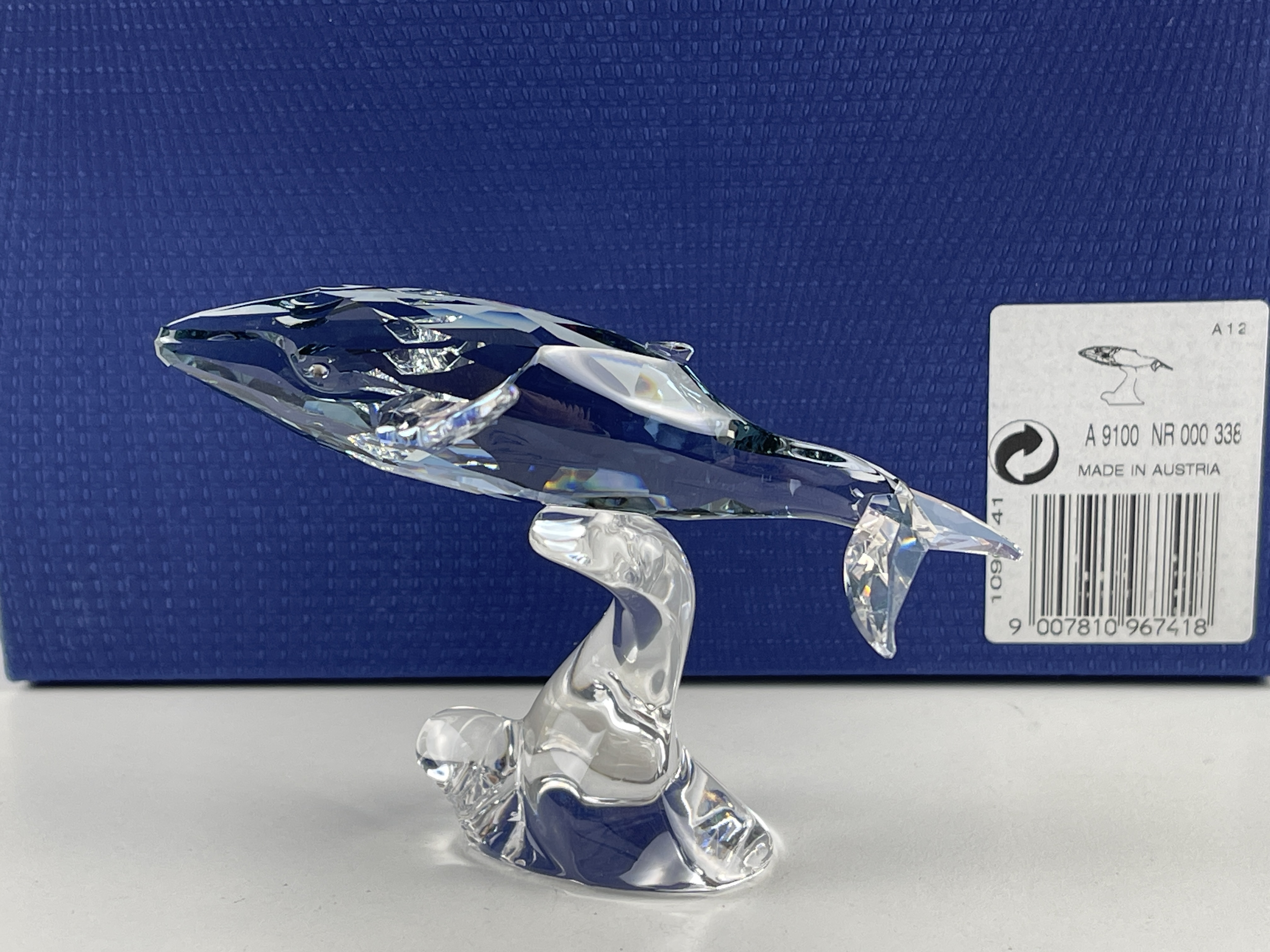  Swarovski 1096741 Paikea Junger Wal 10 cm Ovp & Zertifikat Top Zustand 