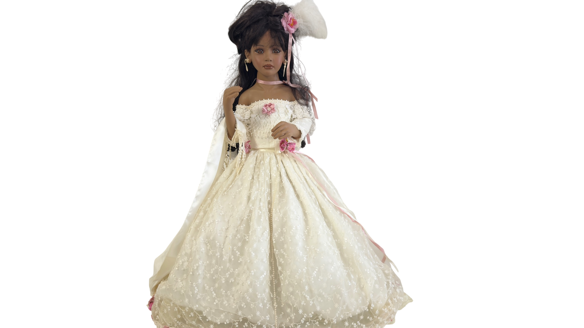 Künstlerpuppe Sammler Dwi Saptono Vinyl Puppe 95 cm Guter Zustand 