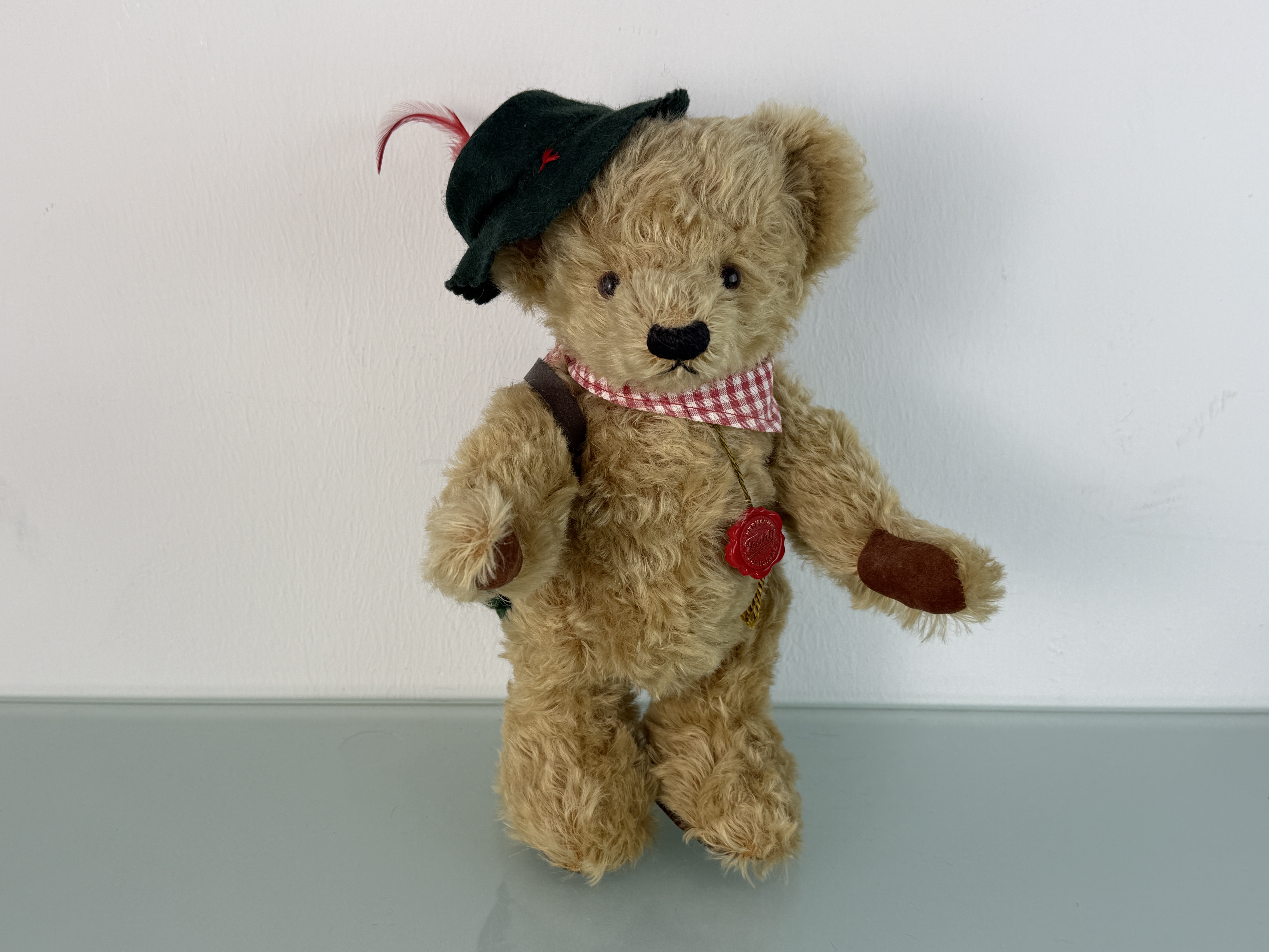 Künstlerbär Teddy Bär Hermann 30 cm Top Zustand