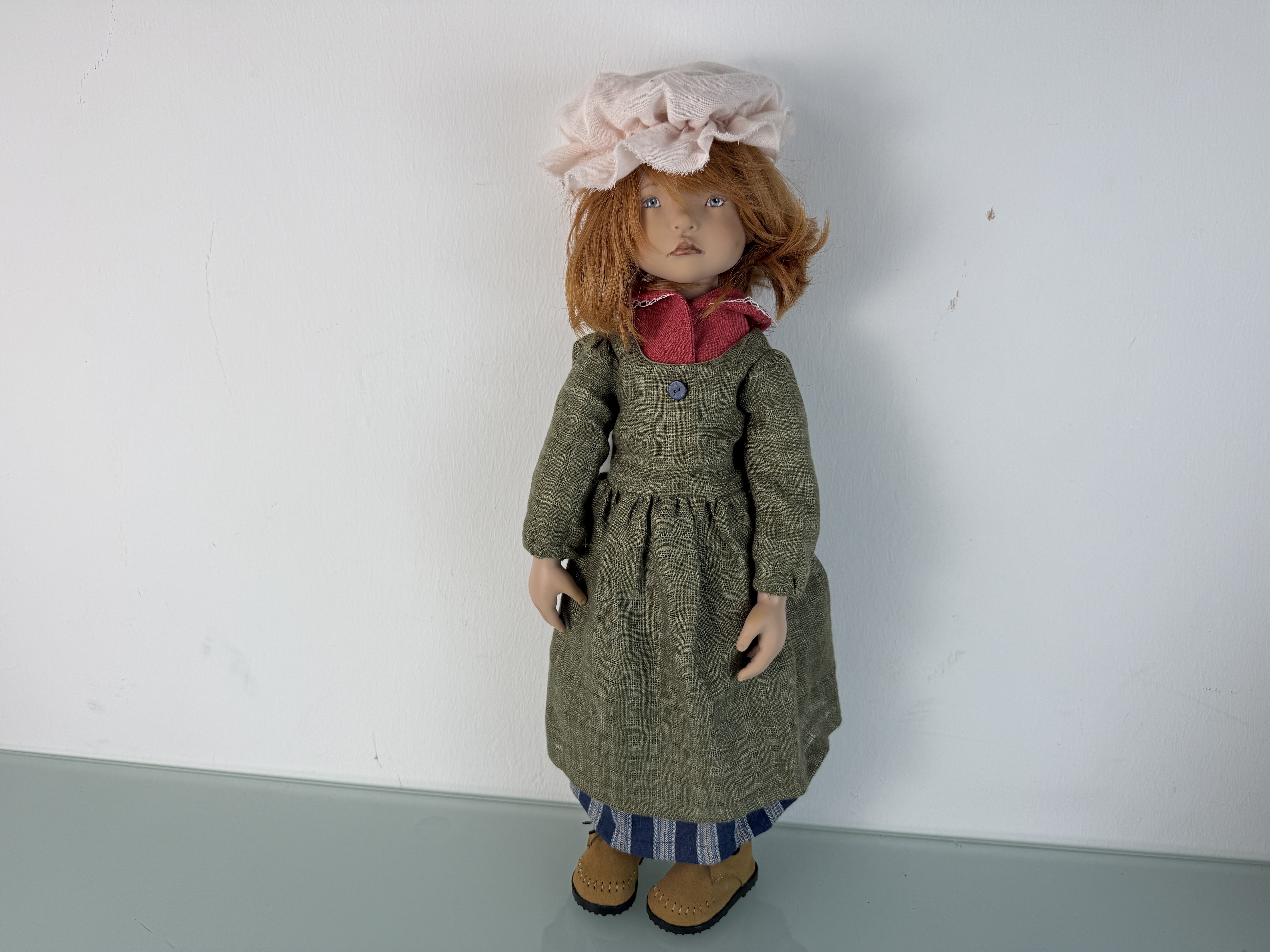 Zwergnase Künstlerpuppe Nicole Marschollek Puppe 52 cm. Top Zustand   