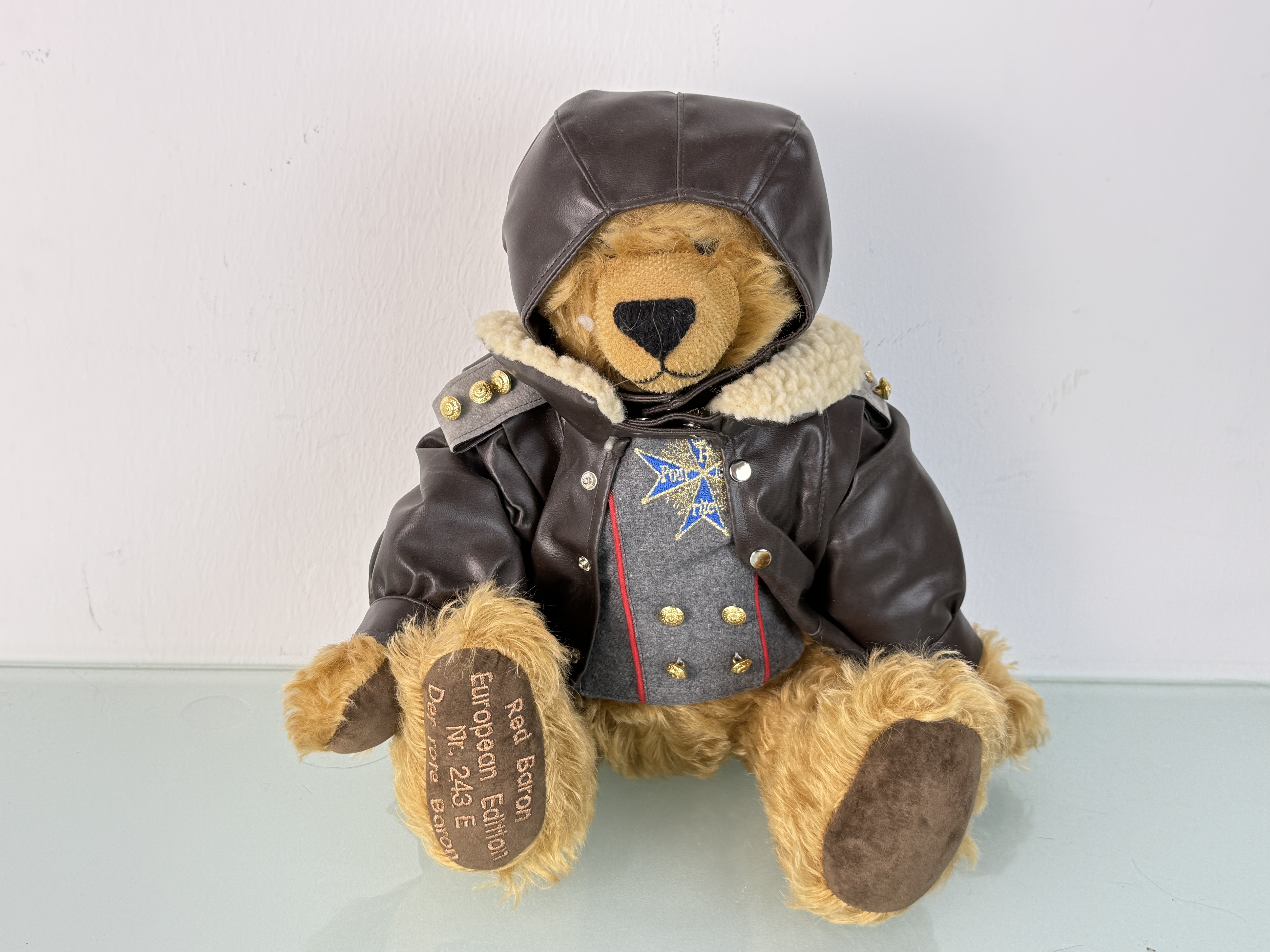 Künstlerteddybär Hermann Teddy Bär 42 cm. Nichtraucherhaushalt. Top Zustand 