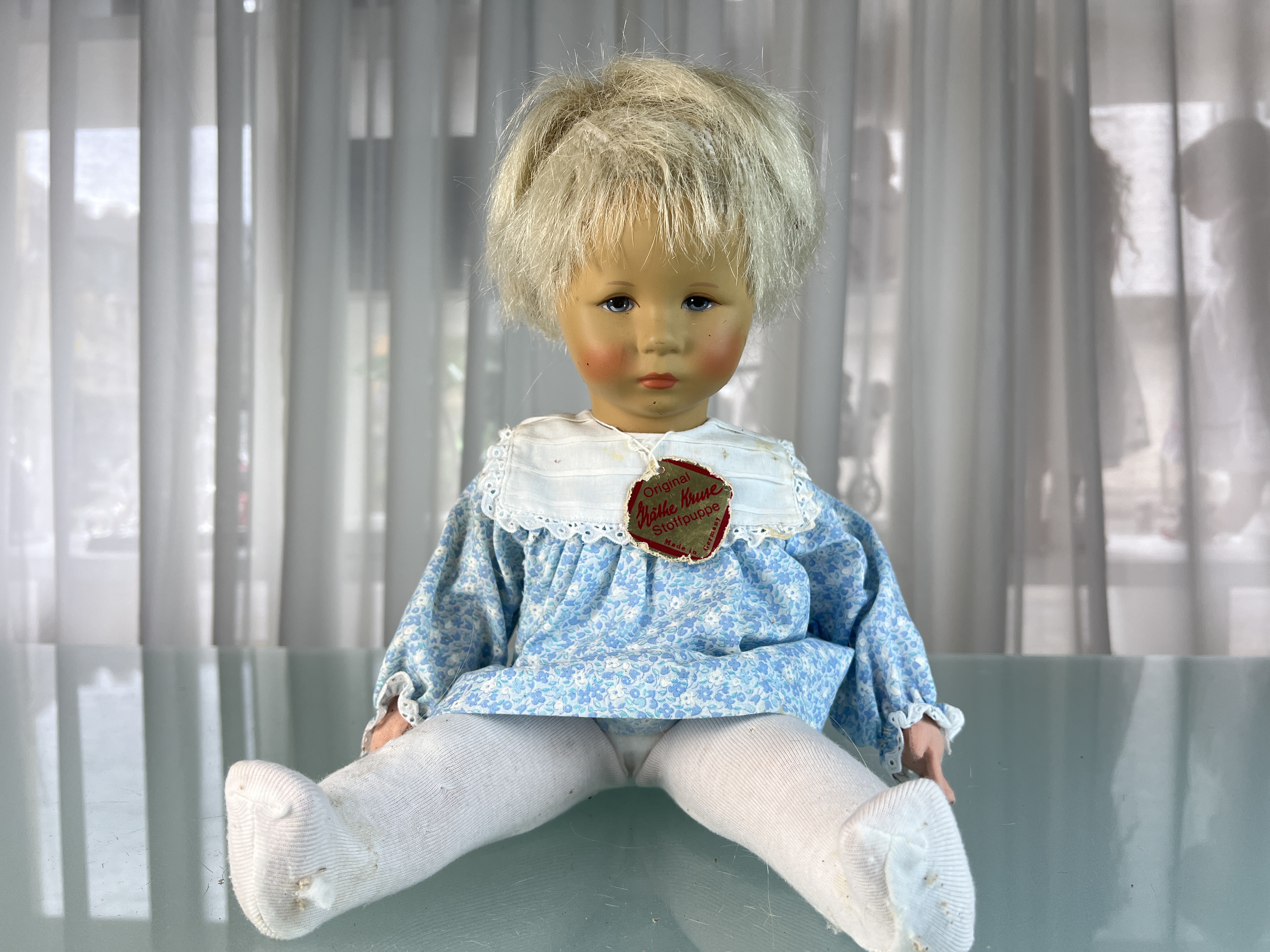 Käthe Kruse Puppe 44 cm. - Zustand Siehe Foto.  