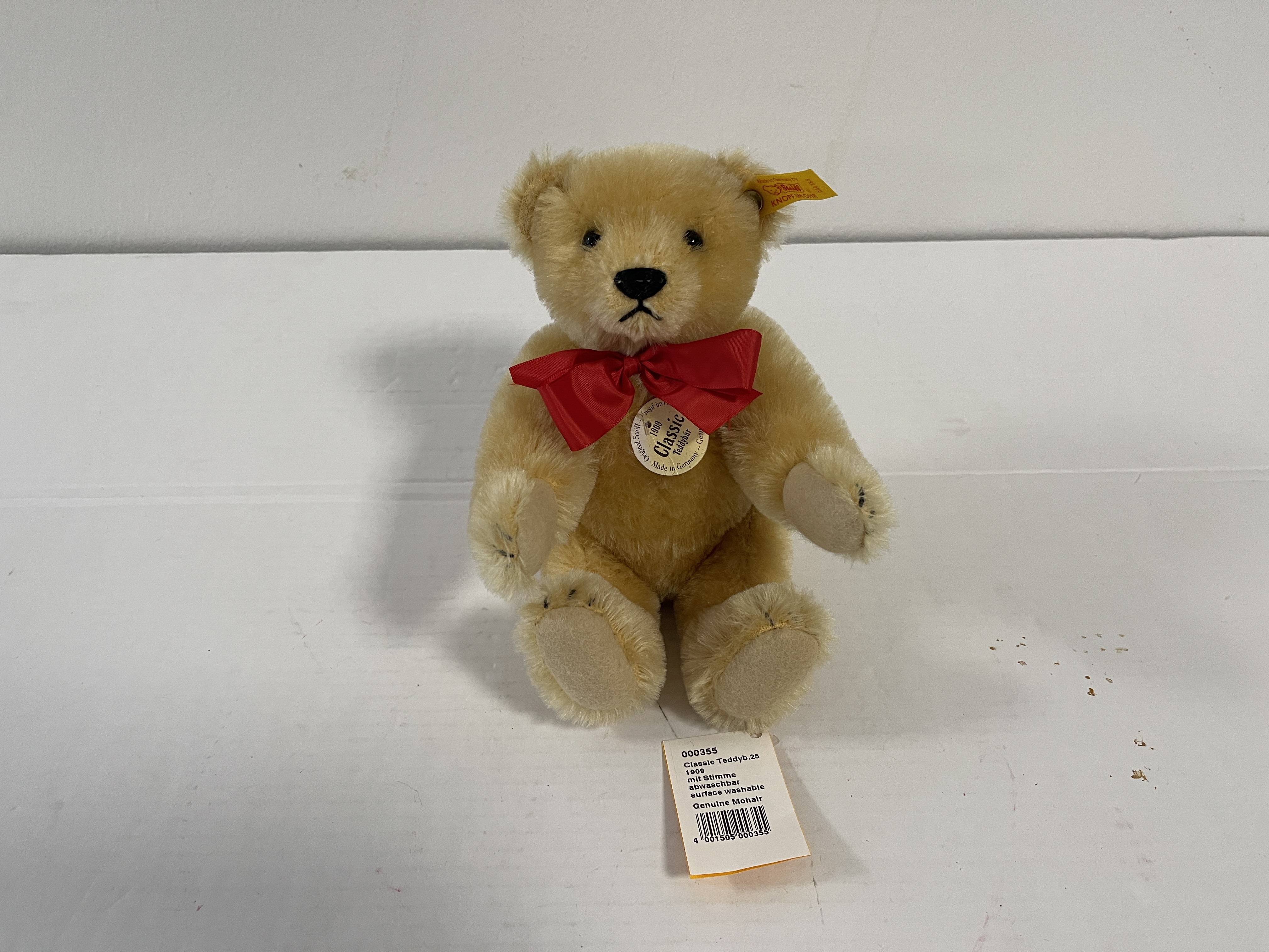 Steiff Tier 000355 Classic Teddy Bär 25 cm. Top Zustand  