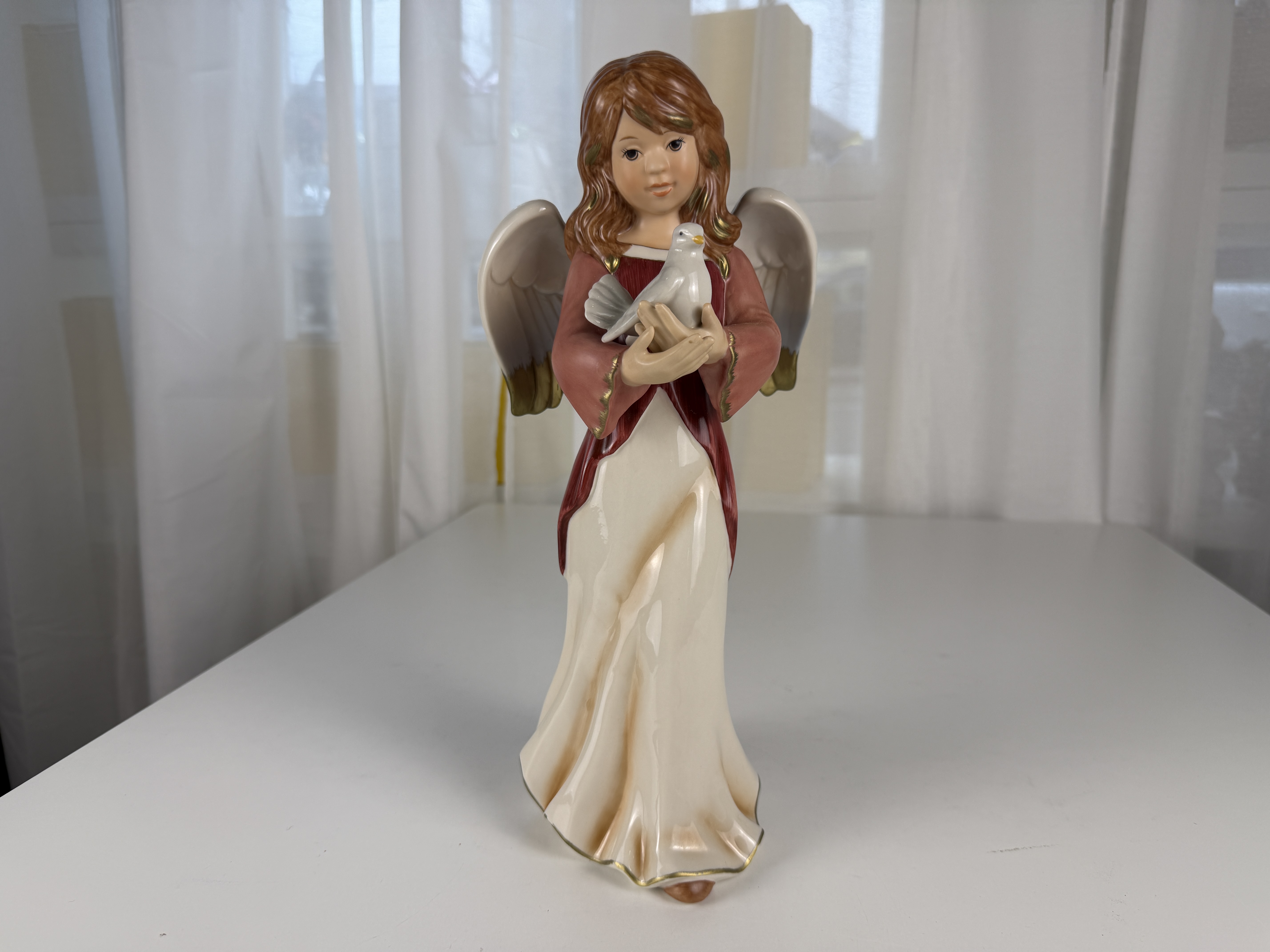 Goebel Figur Engel 41-215 Engel mit Taube 35 cm. 1 Wahl - Top Zustand  