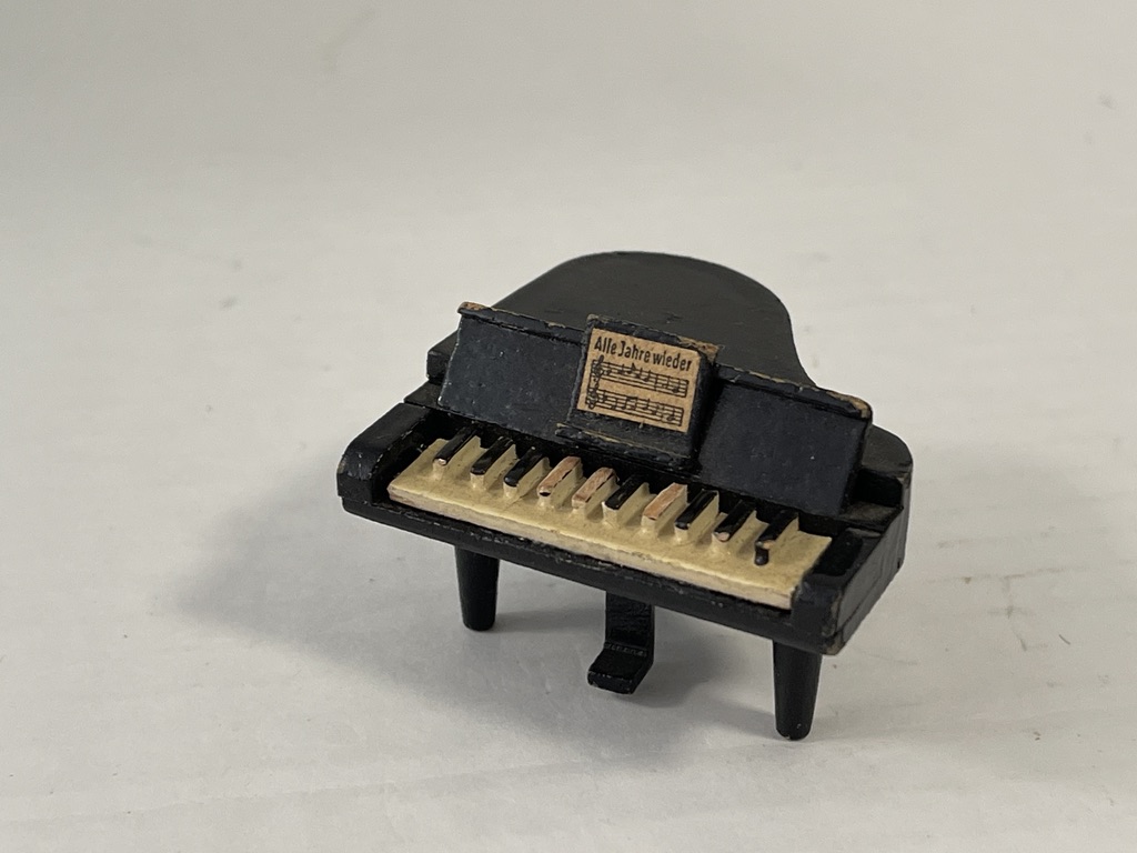 Erzgebirge Sammler Figur Klavier 4,5 x 3 cm. Zustand siehe Fotos