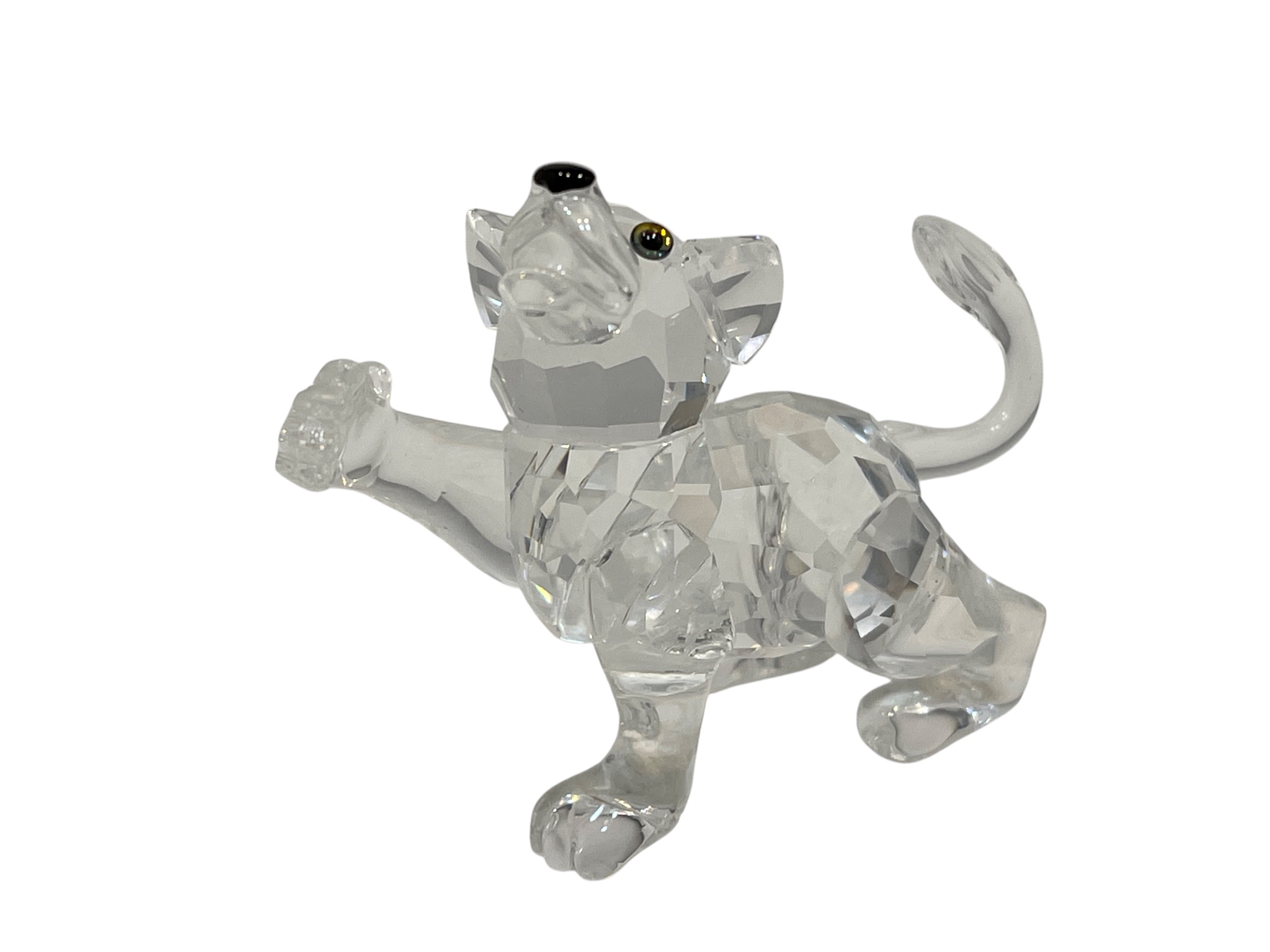 Swarovski Figur 210460 Baby Löwe, Jungtier 6,5 cm. Top Zustand