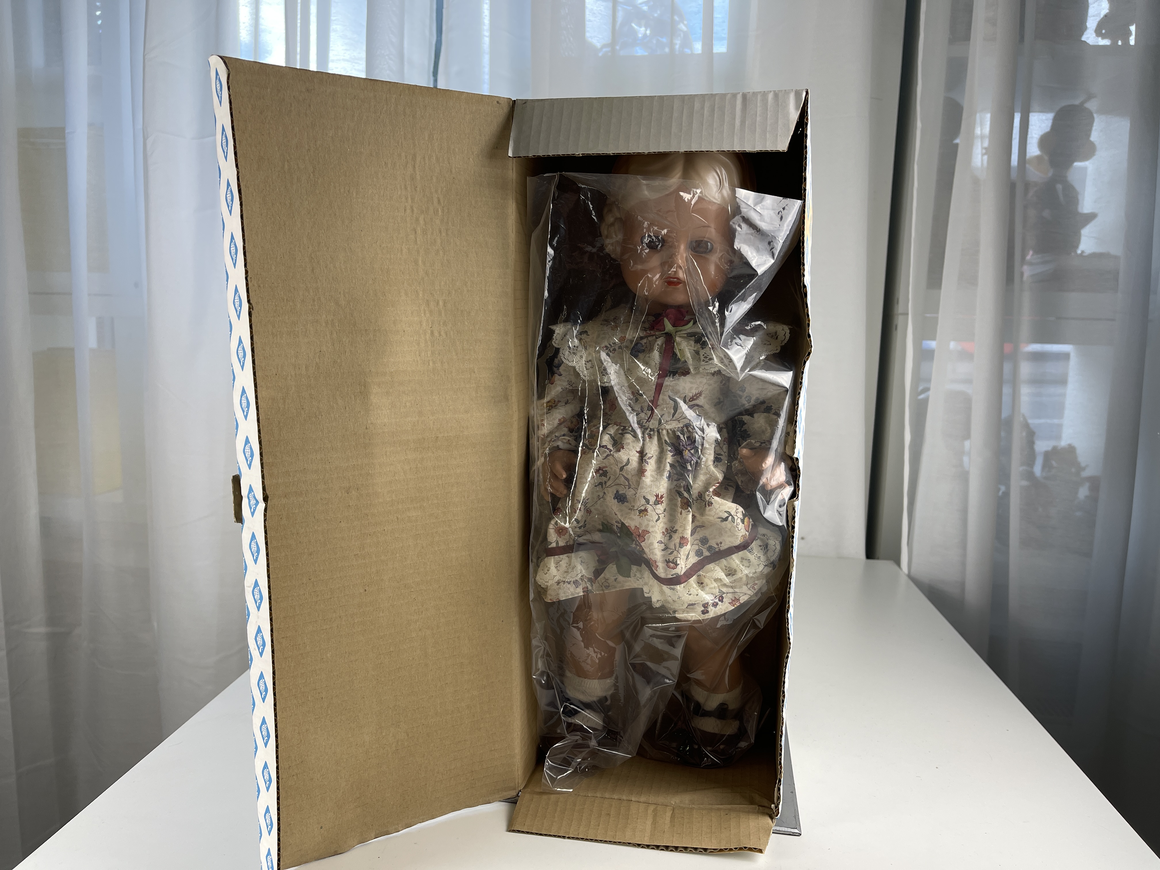 Schildkrötpuppe Puppe 49 cm. + OVP Top Zustand