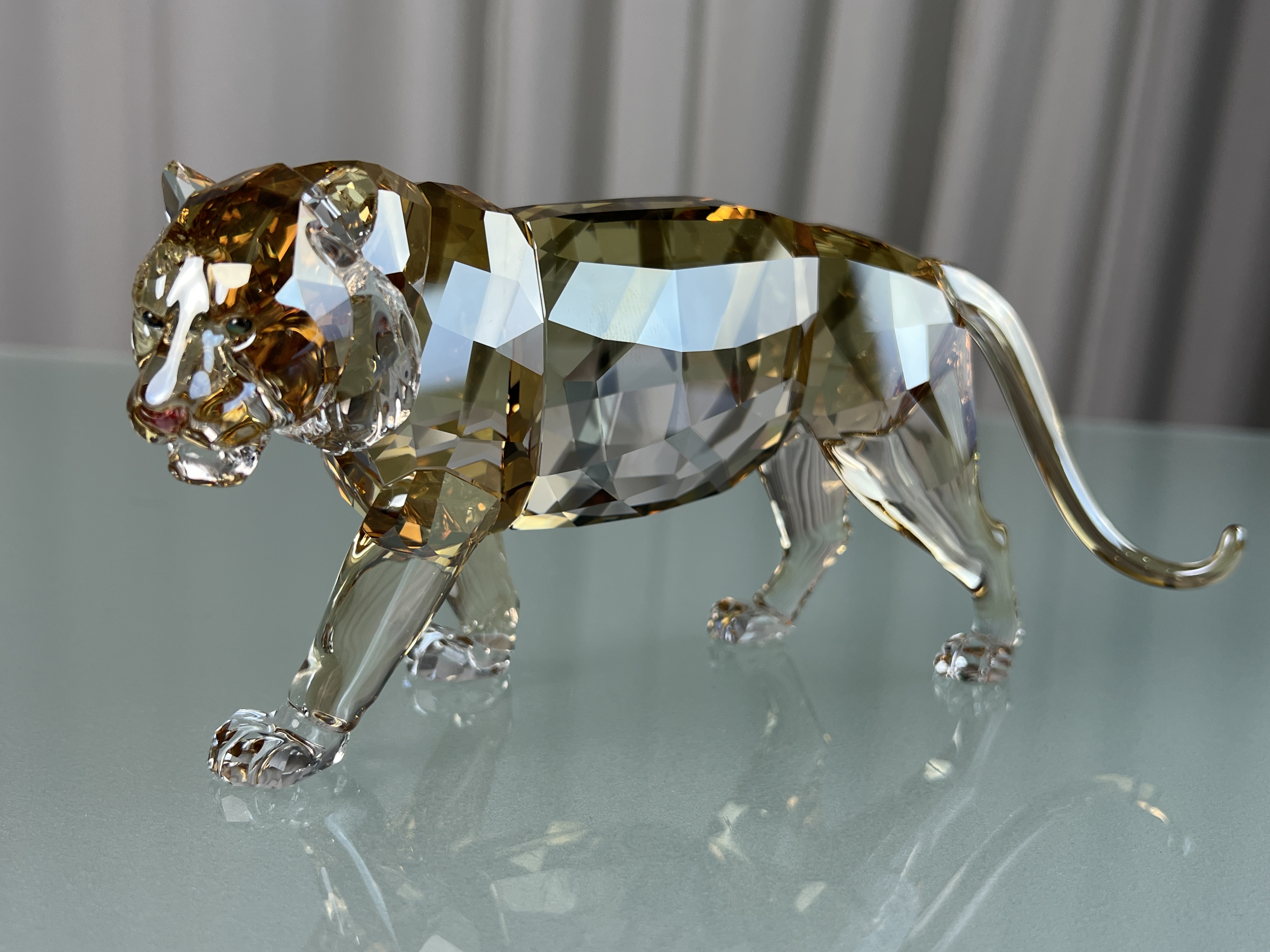 Swarovski Figur 1003148 Tiger 18 cm. - Top Zustand
