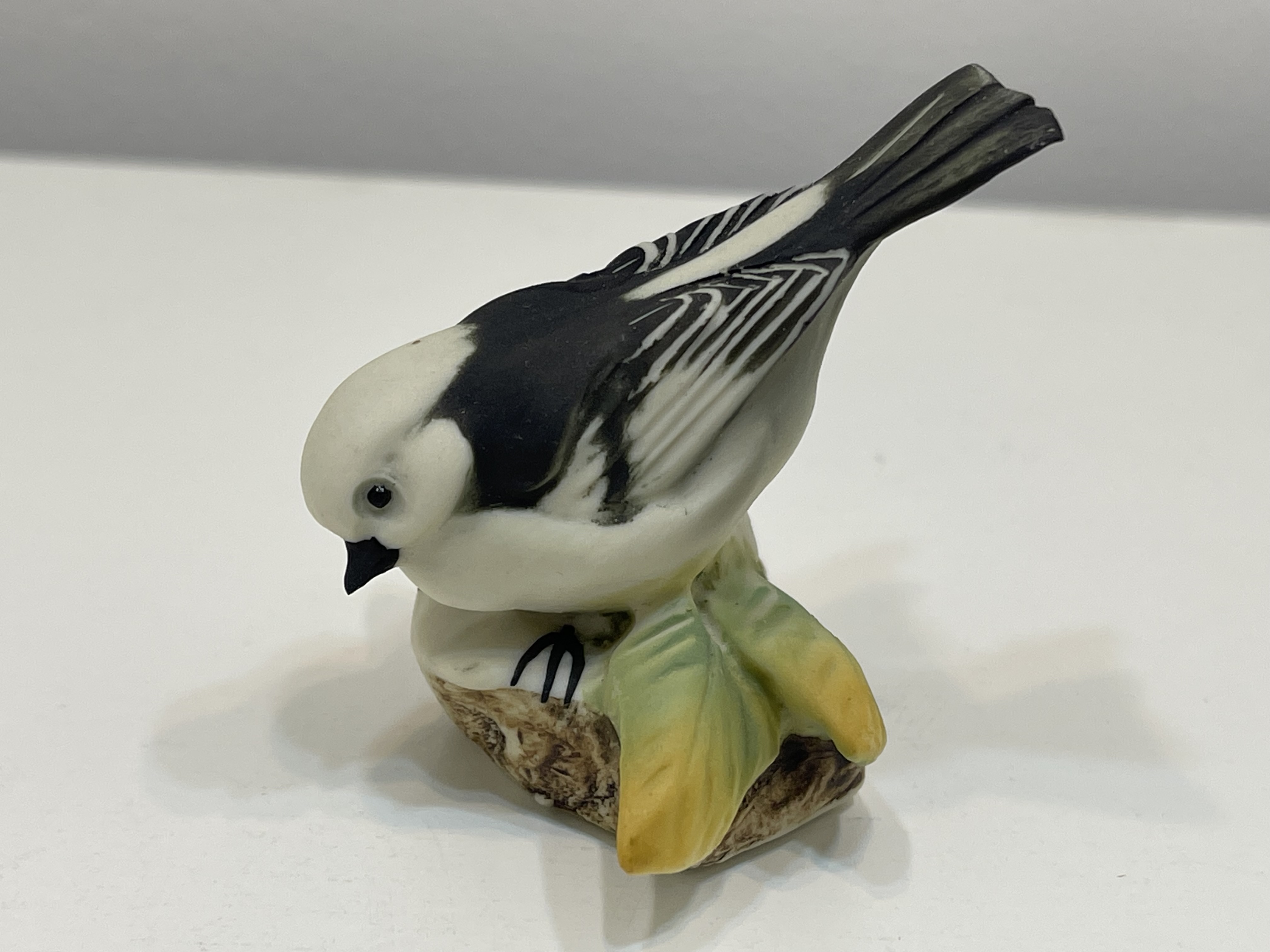 Porzellan Figur Sammler Figur Vogel 4,5 cm. Top Zustand    
