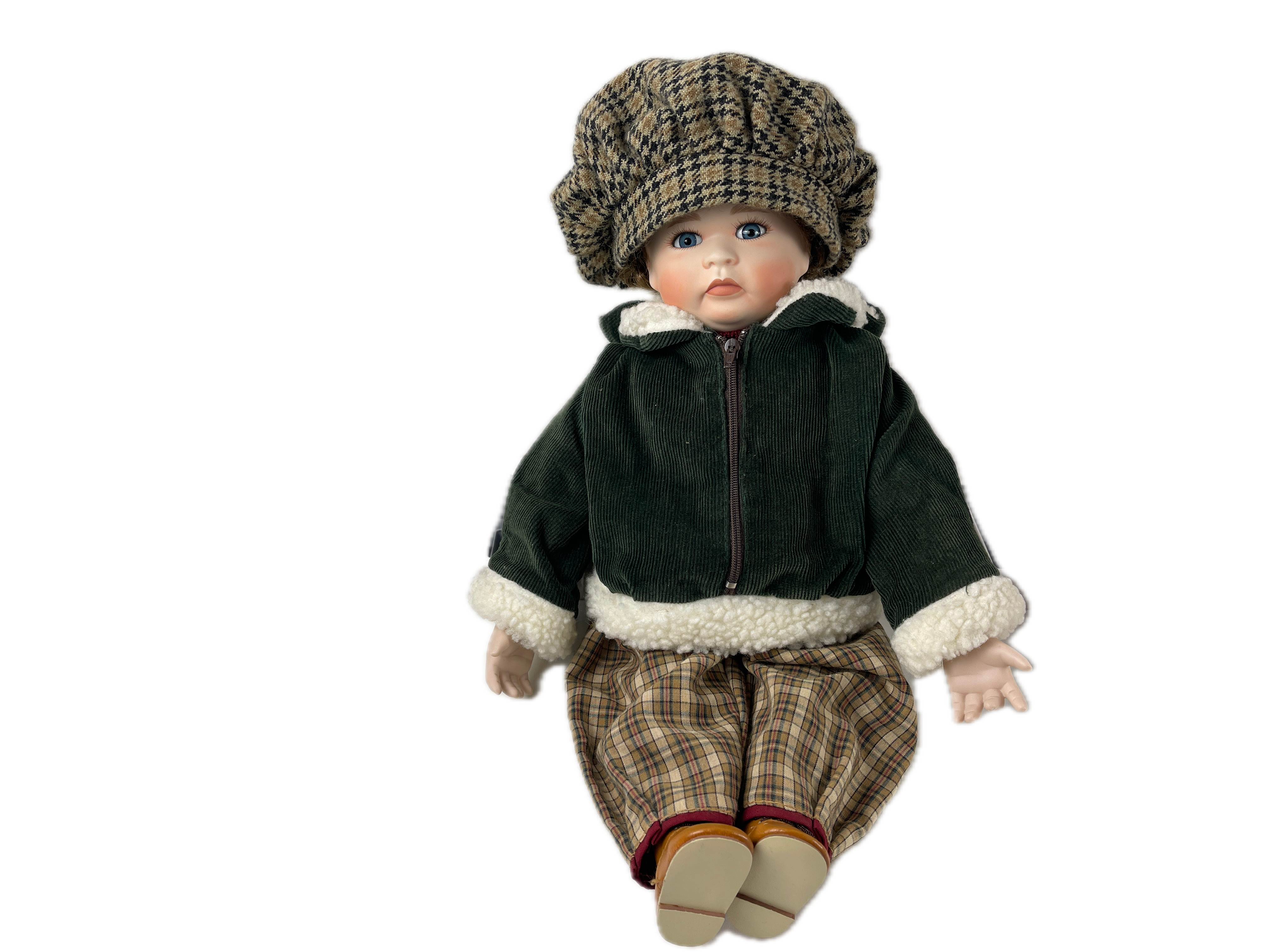 Künstlerpuppe Sammler Porzellan Puppe 40 cm. Top Zustand  