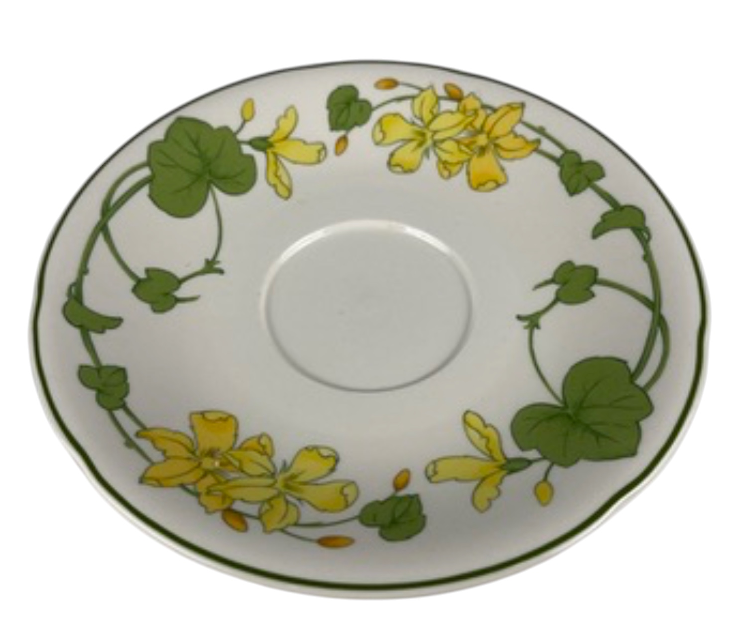 Villeroy & Boch Porzellan Geranium Untersetzer 18 cm - Zustand siehe Fotos  