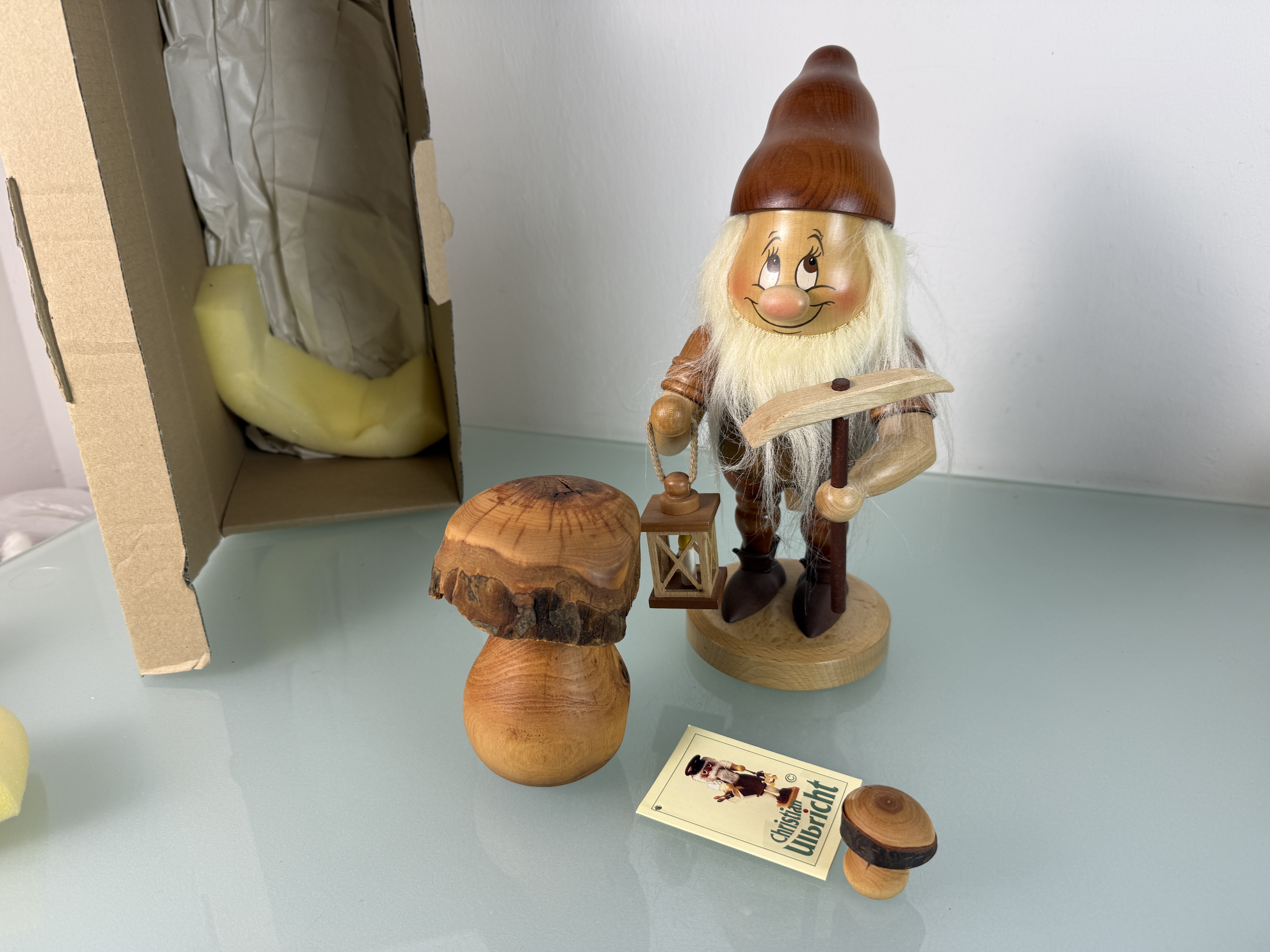  Figur Holz Nussknacker Ulbrich 30,5 cm. Top Zustand   
