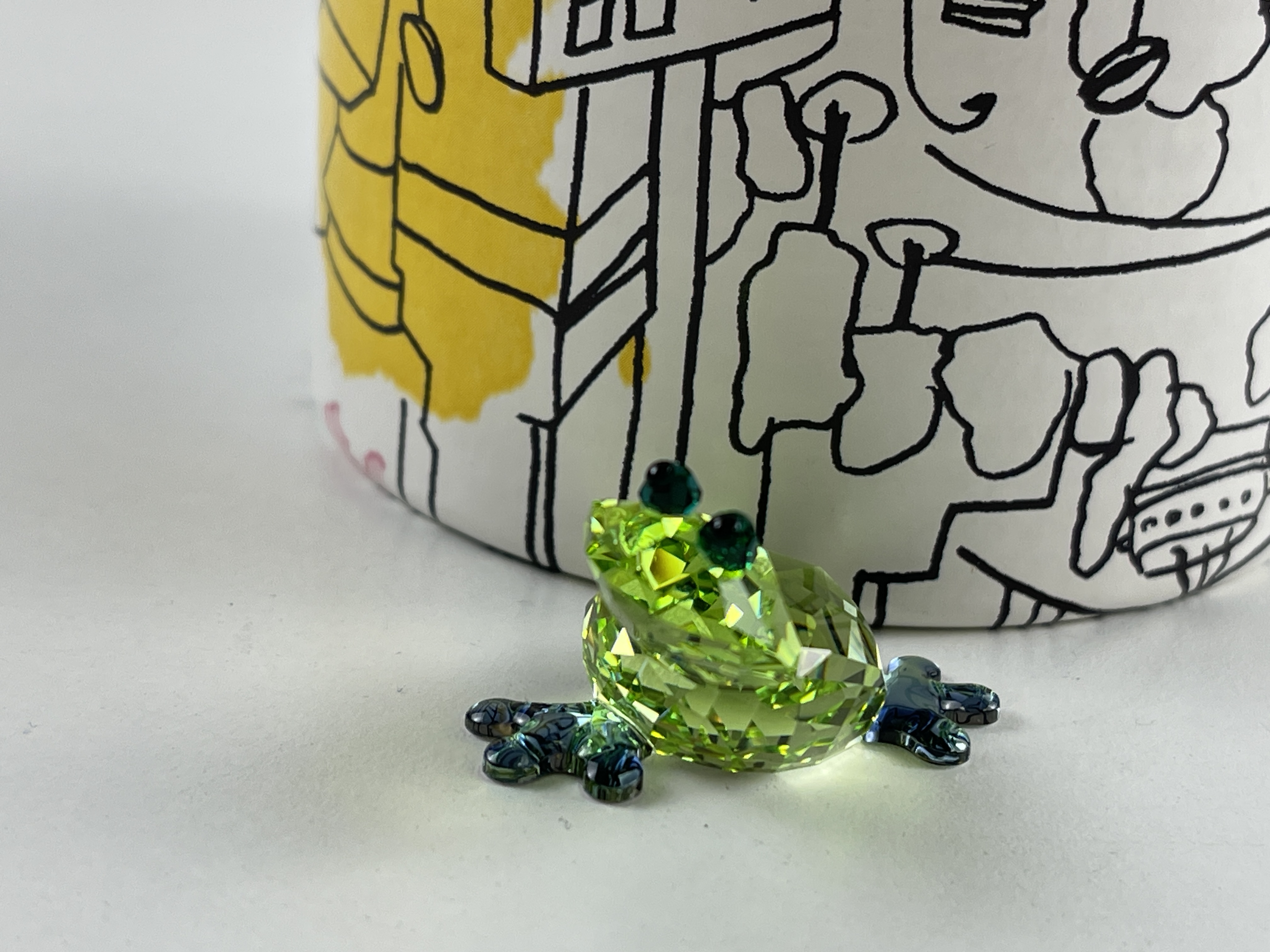 Swarovski Figur 1041376 Frosch Romeo 3,5 cm mit OVP + Zertifikat. Top Zustand 