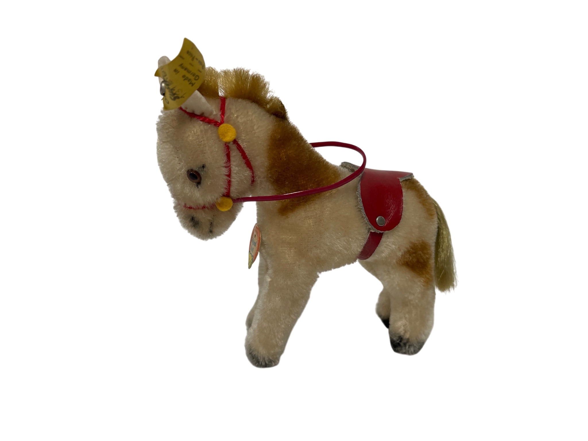 Steiff Tier 1312.00 Pferd 13 cm Top Zustand 