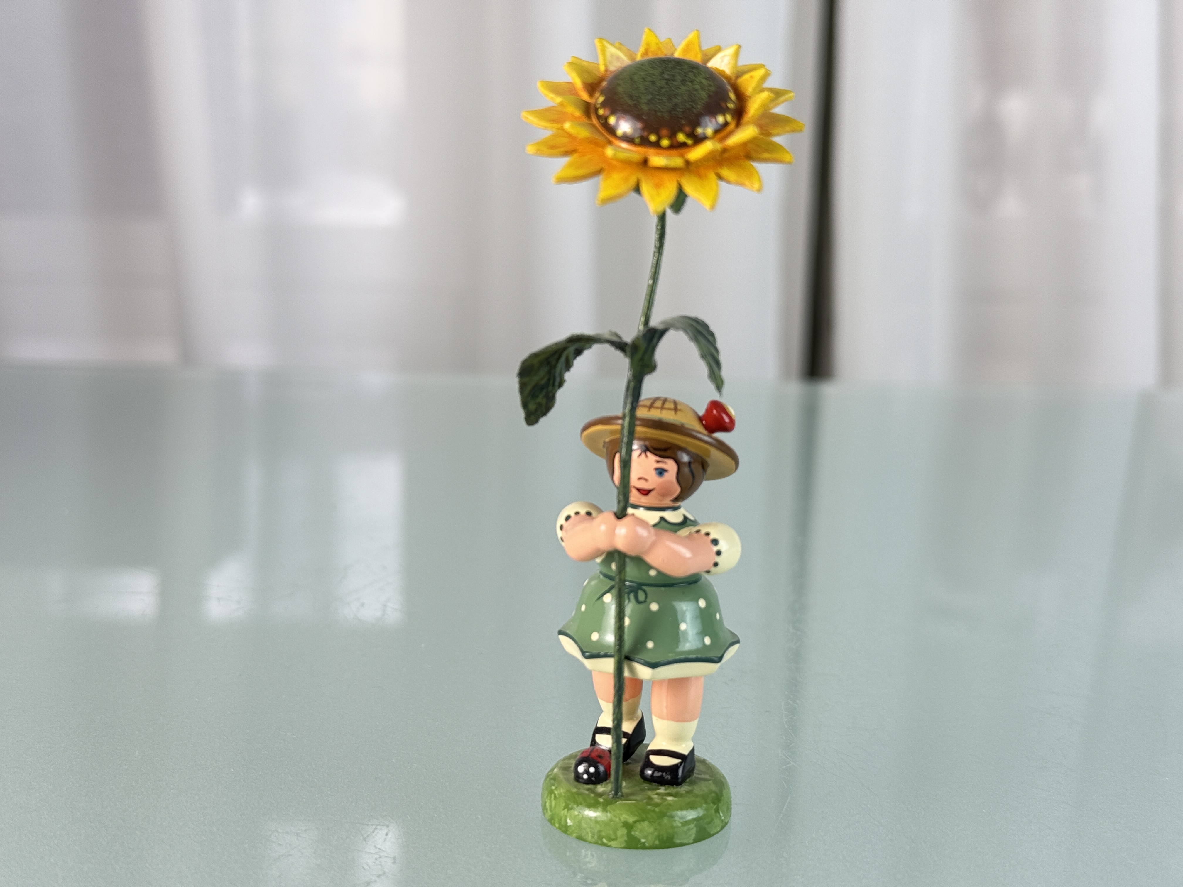 Erzgebirge Sammler Figur Hubrig 11 cm. Top Zustand   
