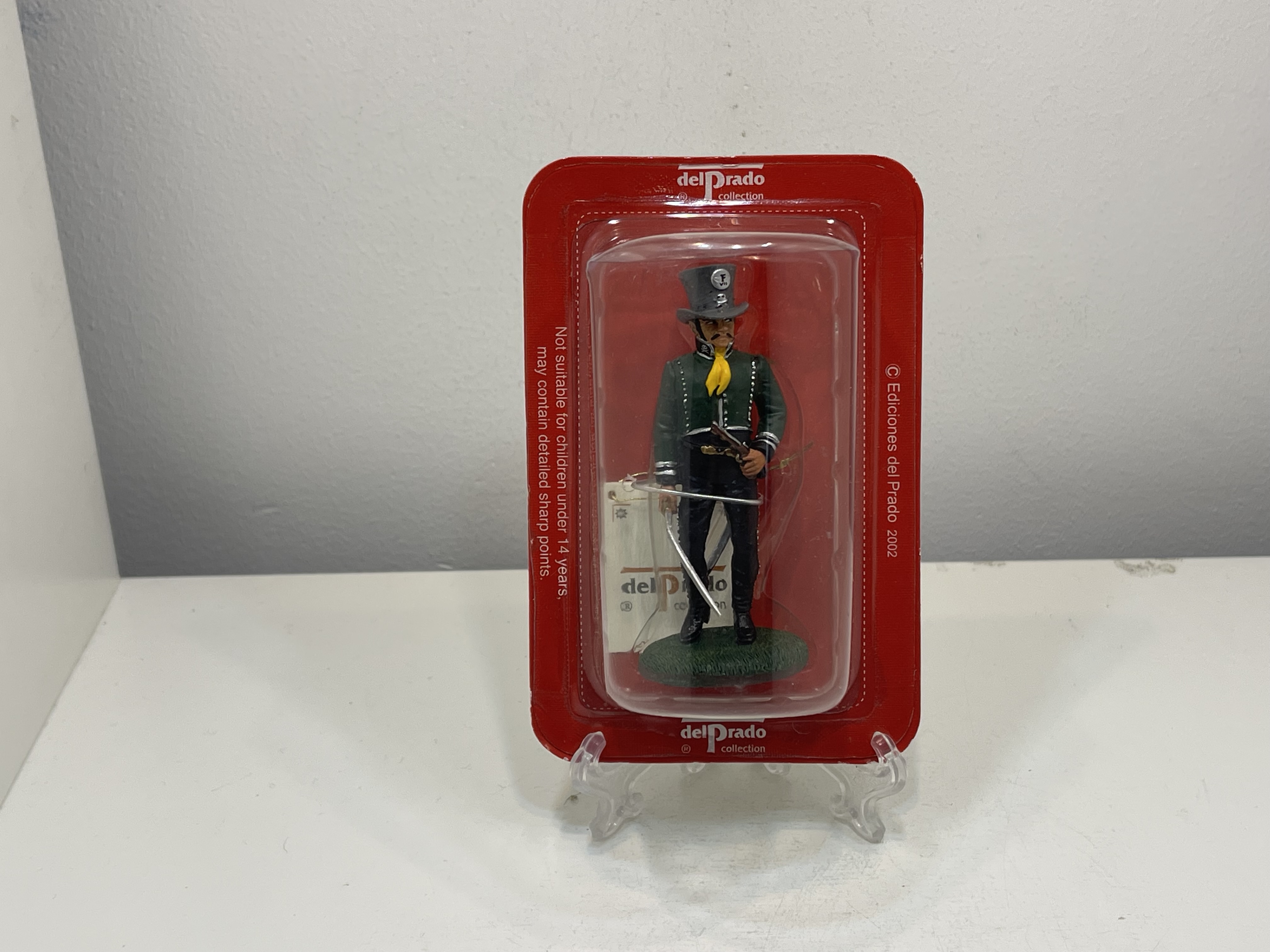 del Prado Zinnfigur Soldat ca. 8 cm . OVP Ungeöffnet