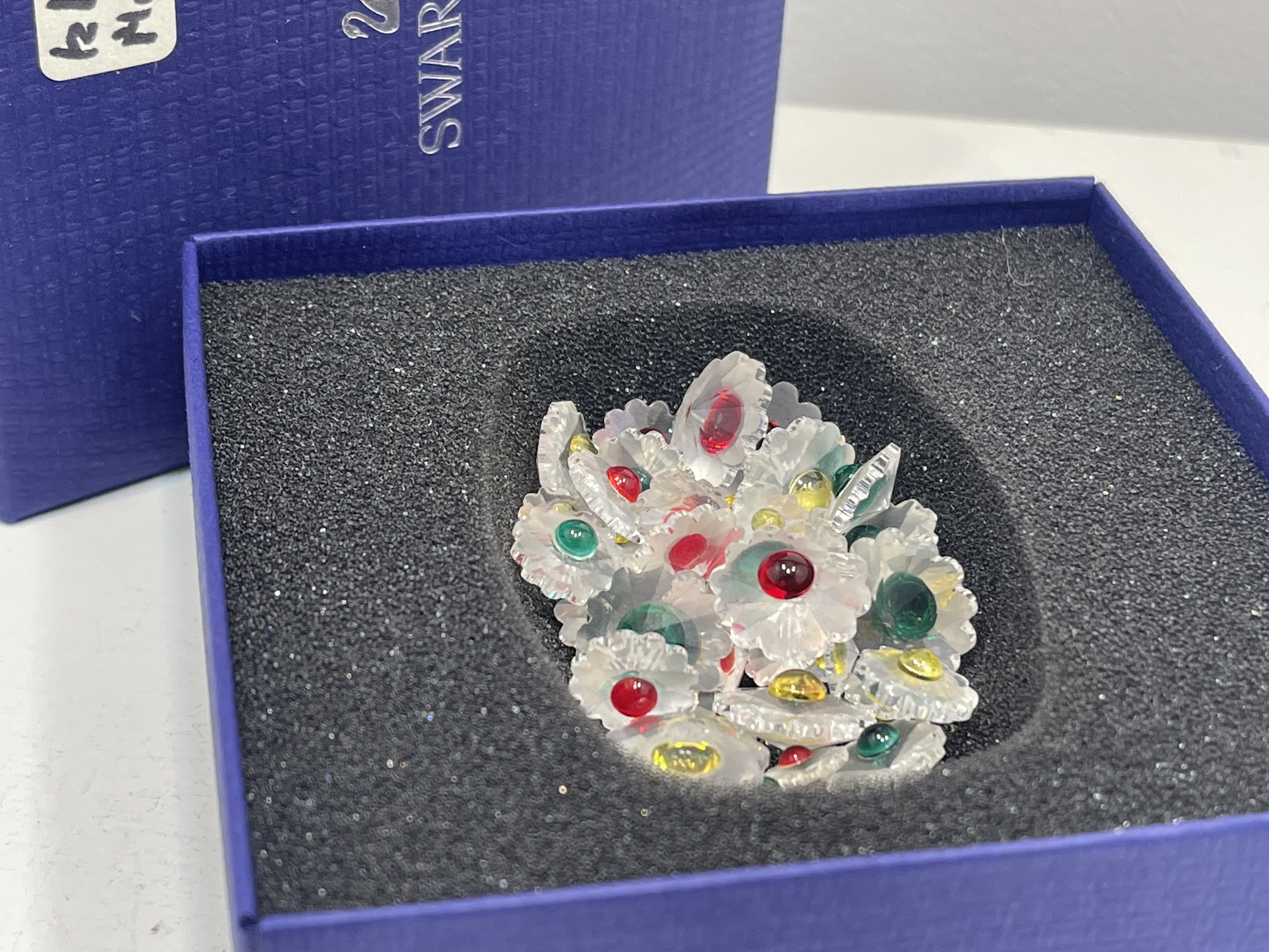 Swarovski Figuren Blumen - kleine Margeriten. Top zustand.