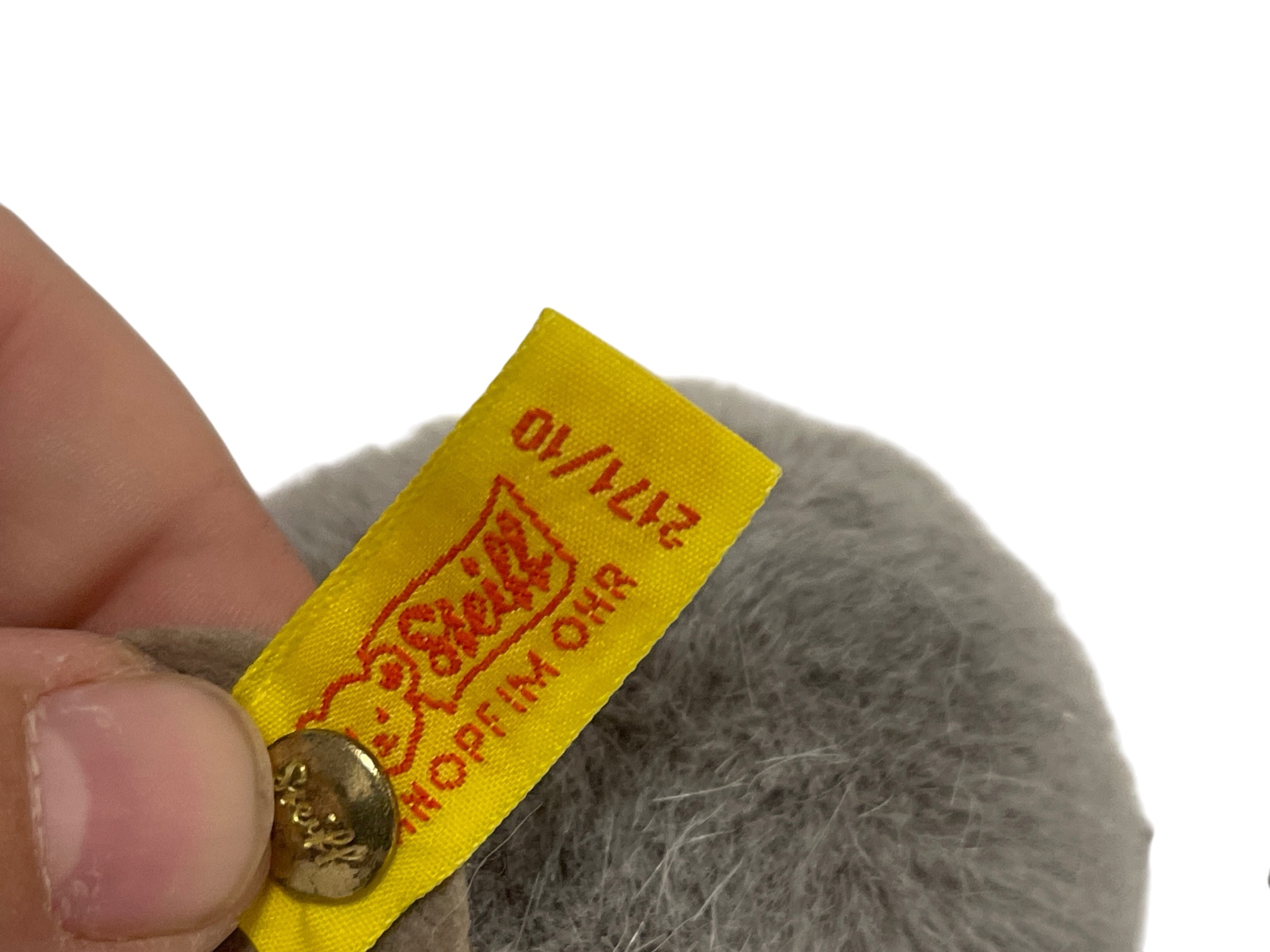 Steiff Tier 2171/10 Maus Fiep 12 cm. Top Zustand   