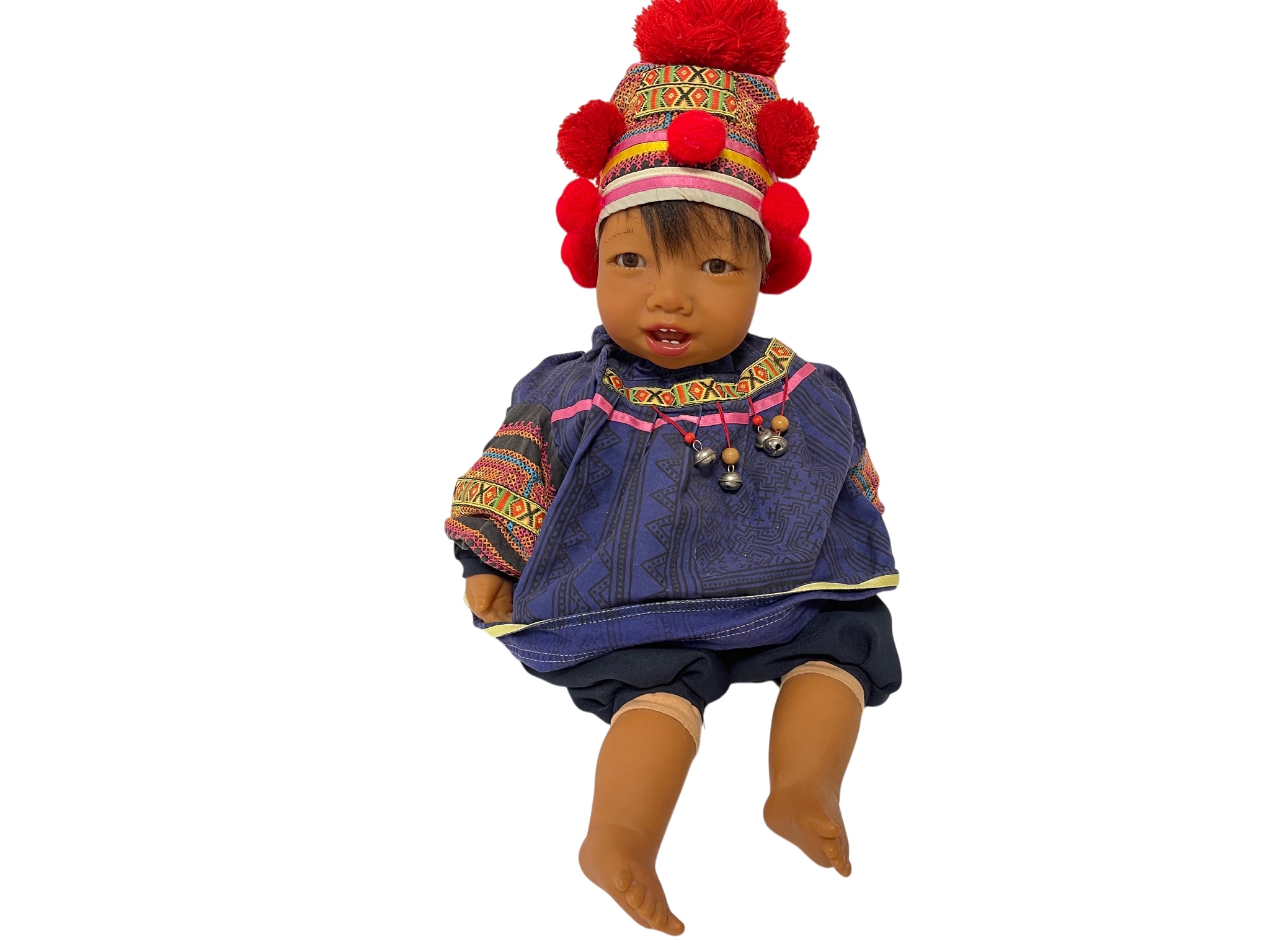 Künstlerpuppe Sammler Götz Carin Lossnitzer Vinyl Puppe 52 cm. Top Zustand
