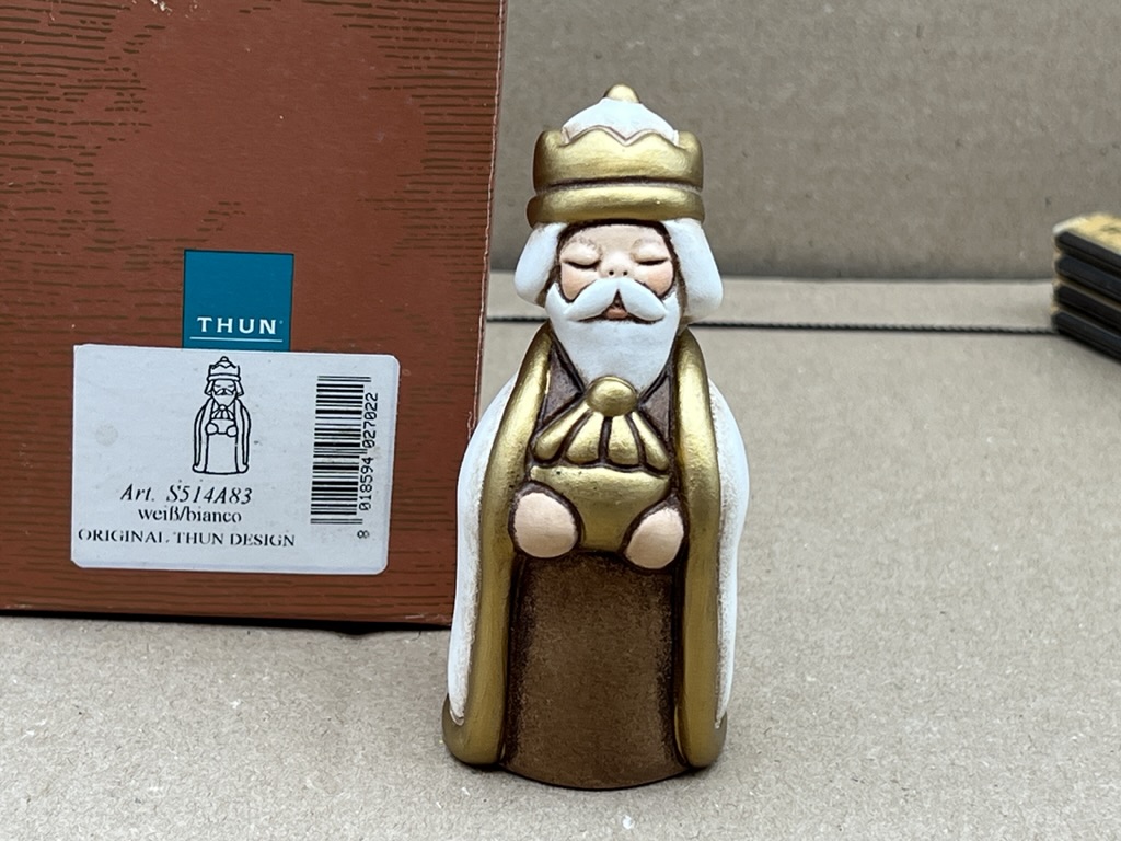 Thun Bozner Figur Krippenfigur 9,7 cm. Top Zustand.    Thun Bozner Figur Krippenfigur 9,7 cm. Top Zustand.