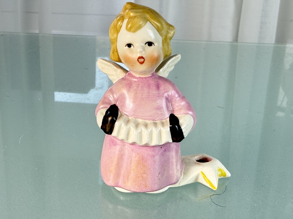 Goebel Figur Porzellan Engel Kerzenständer 7,2 cm. 1 Wahl. Top Zustand.  