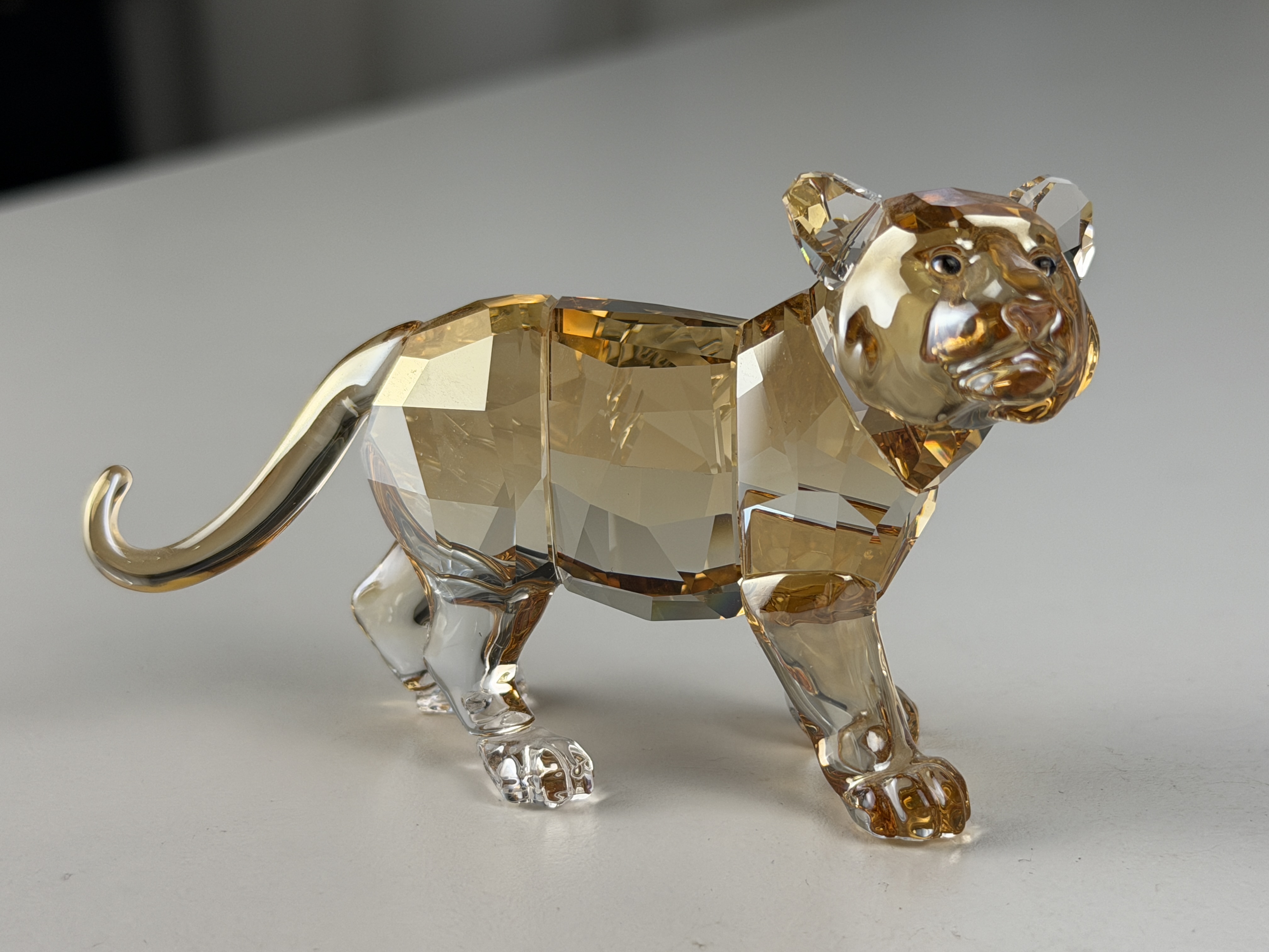 Swarovski Figur 1051686 SCS Tiger Jungtier 9 cm. Top Zustand 