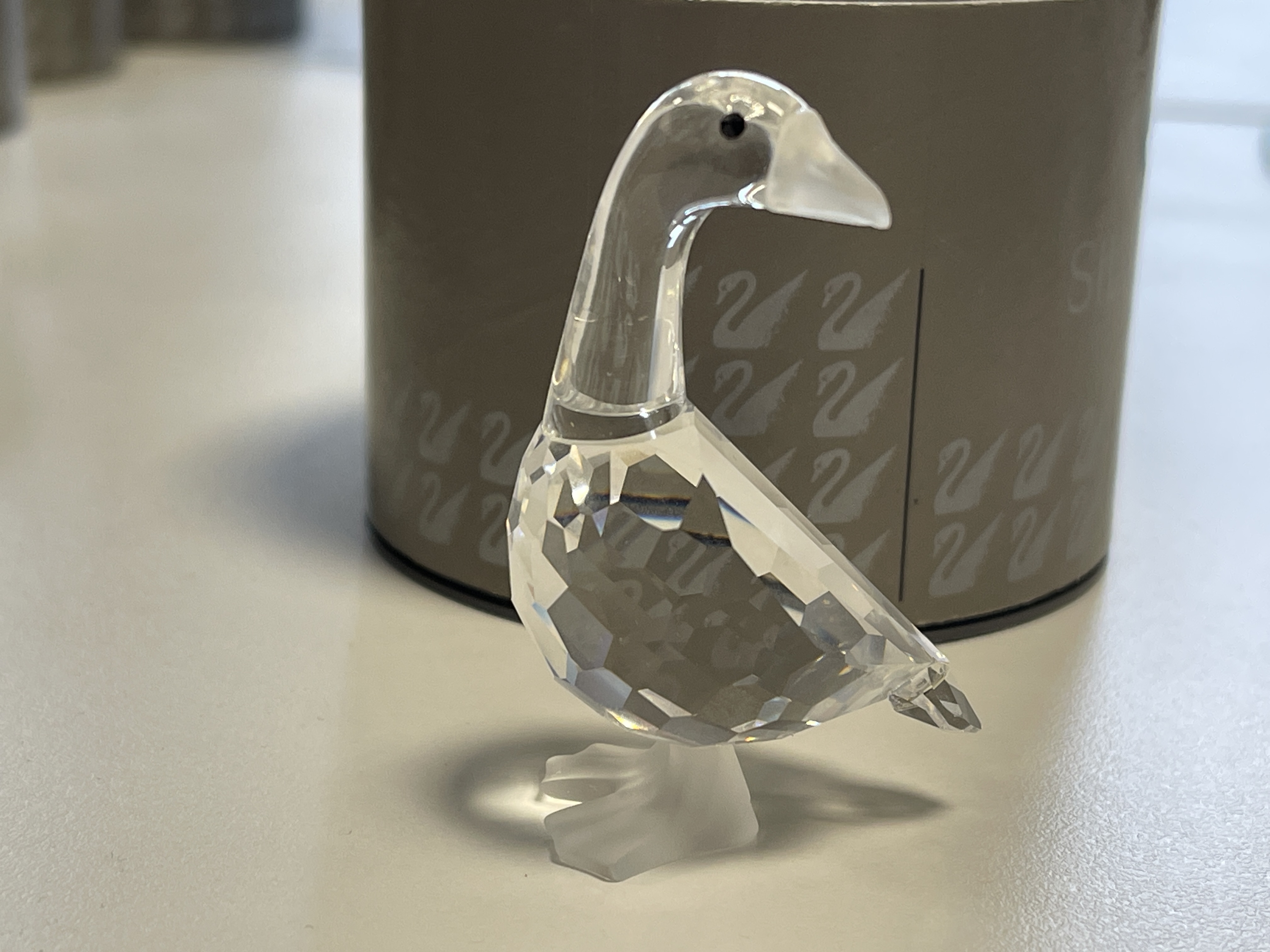  Swarovski Figur 174960 Gans Mutter 6,5 cm mit Ovp und Zertifikat Top Zustand 