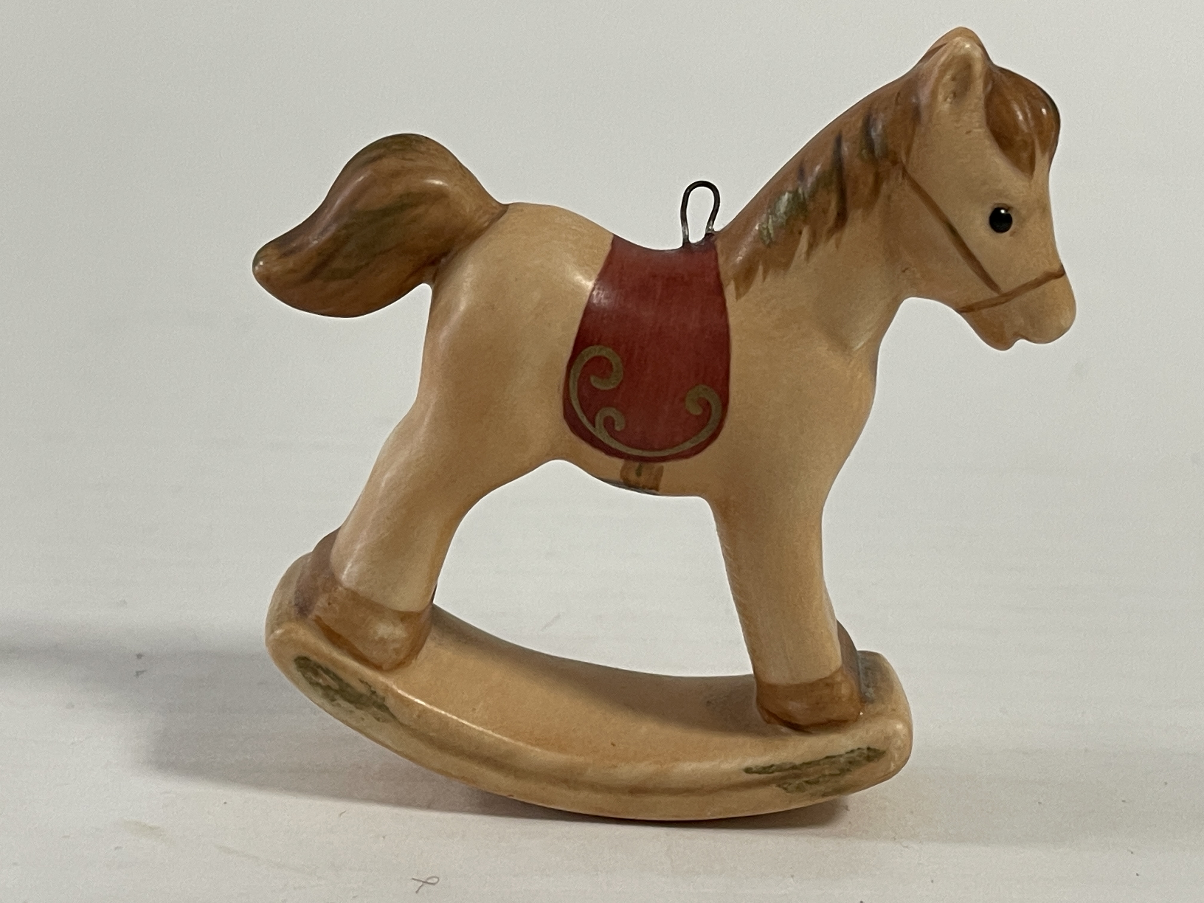 Goebel Figur Schaukelpferd Ornament 7 cm. 1 Wahl. Top Zustand 