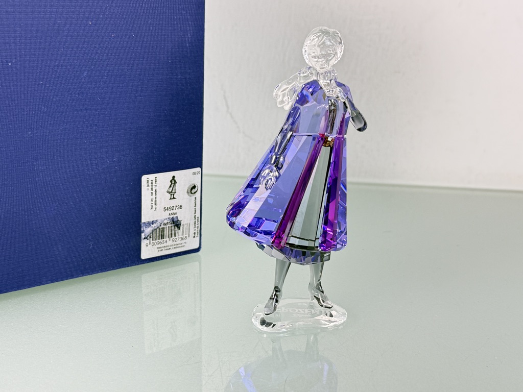 Swarovski Figur 5492736 Walt Disney Anna 13 cm. - Ovp & Zertifikat - Top Zustand    Kopie