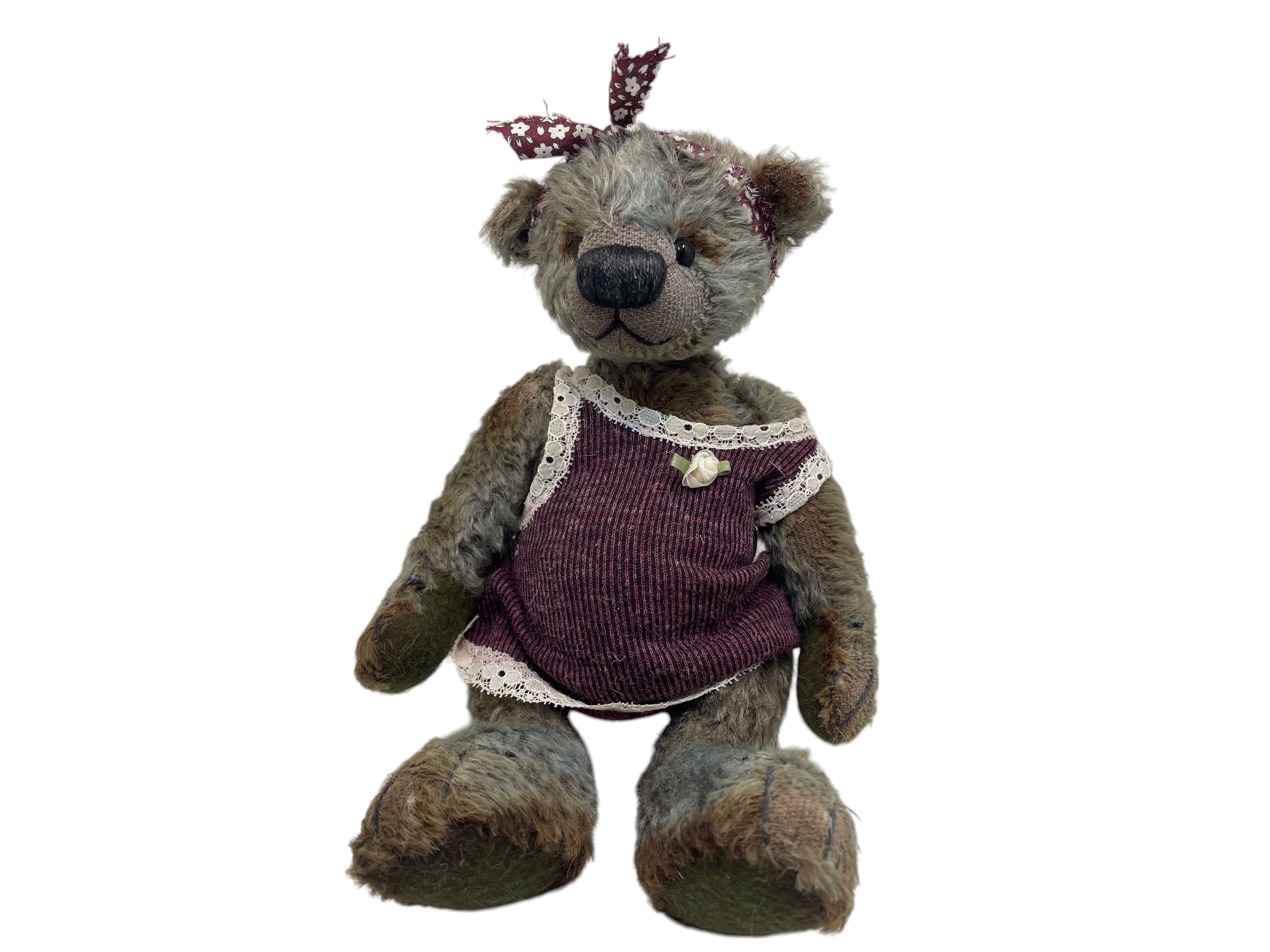 Künstlerbär Teddybär Domi-Bär 24 cm. Top Zustand.    
