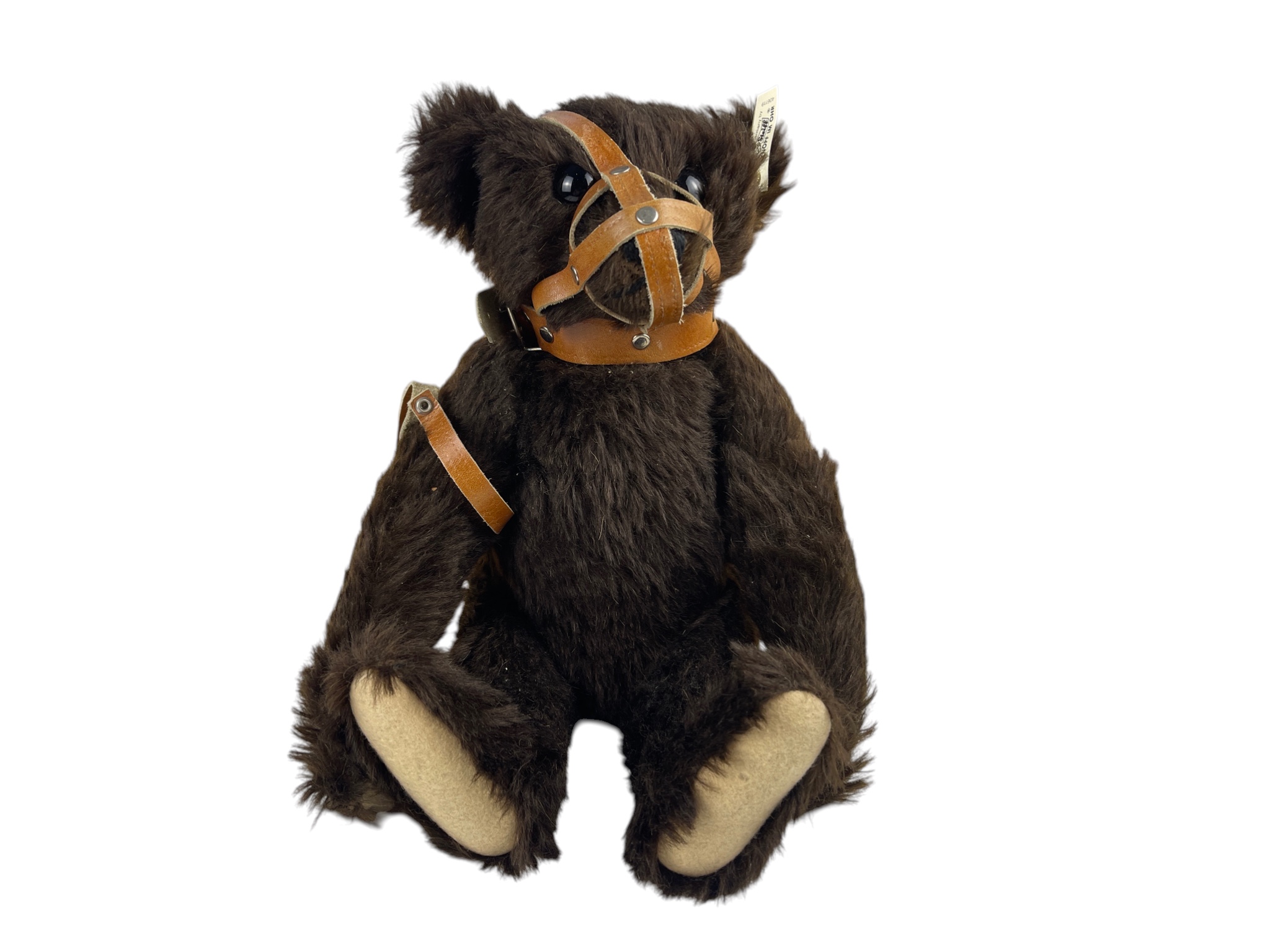 Steiff Tier Bär 406119 Maulkorb Teddy 35 cm. - Top Zustand   