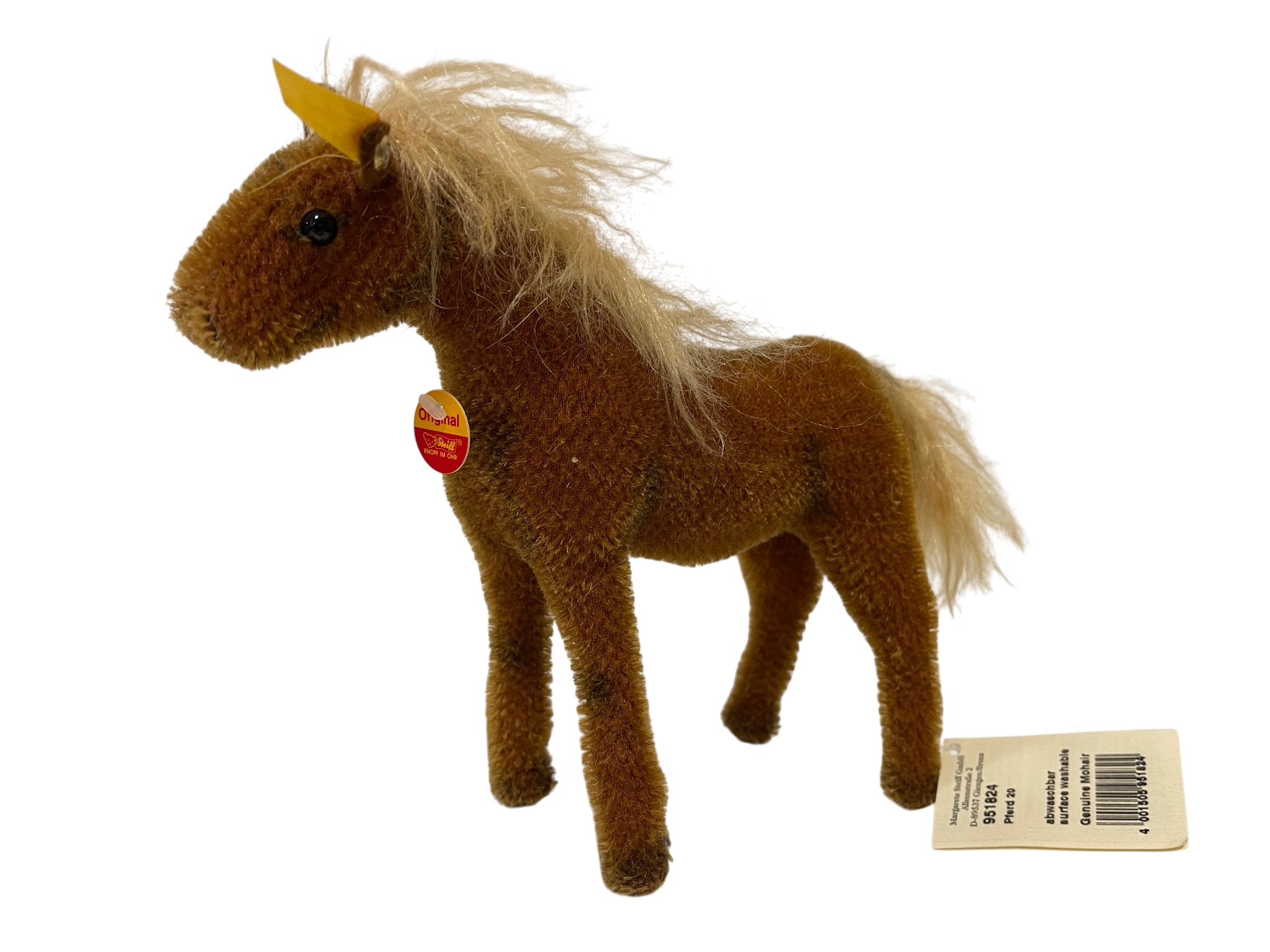 Steiff Tier 951824 -  Pferd 20 cm - Top Zustand  
