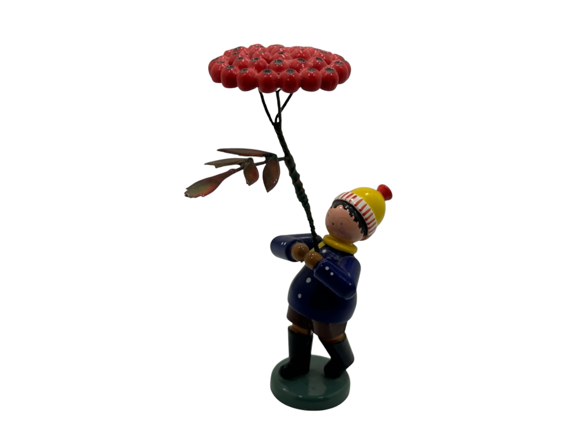 Erzgebirge Straco Blumenkind 12,5 cm - Top Zustand